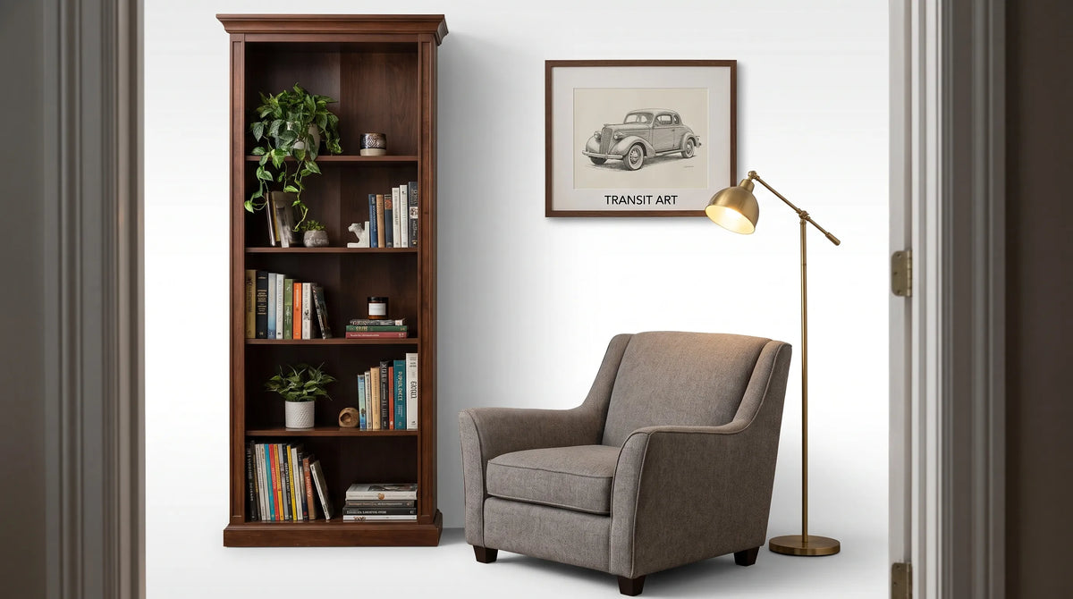 How to Choose Prints of Car Drawings for a Reading Corner