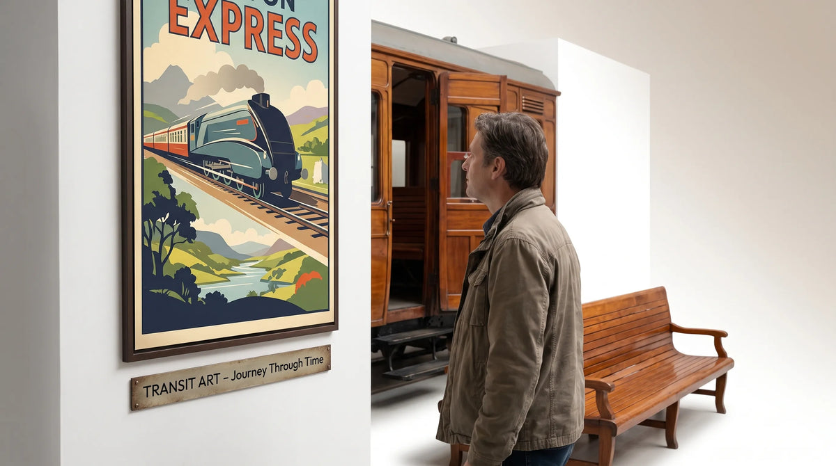 How to Choose Classic Posters for a Train Enthusiast