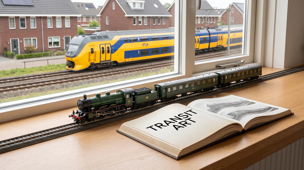 Historical Posters That Celebrate Dutch Railway Heritage