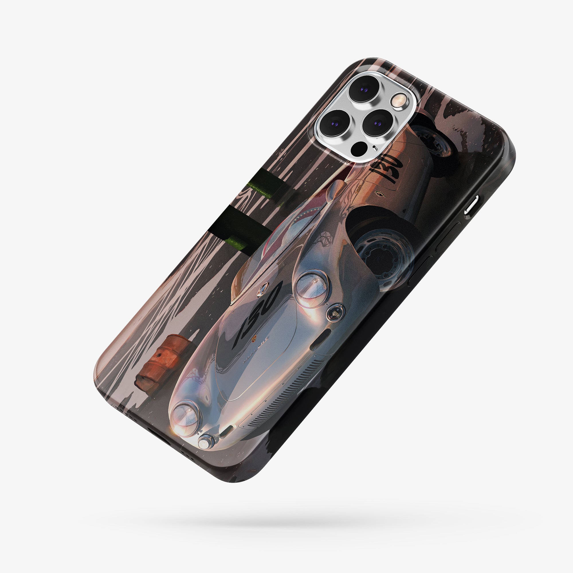 James Dean på stranden - Mobilomslag