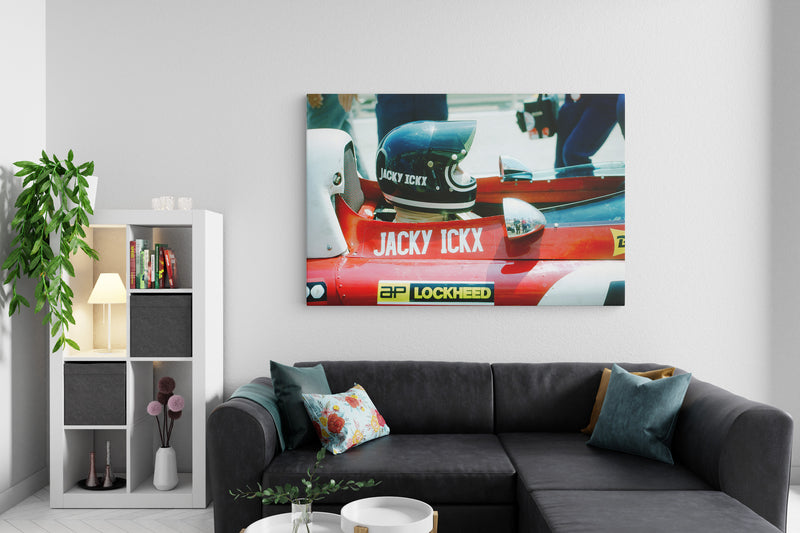 Jacky Ickx at Nürburgring - canvas