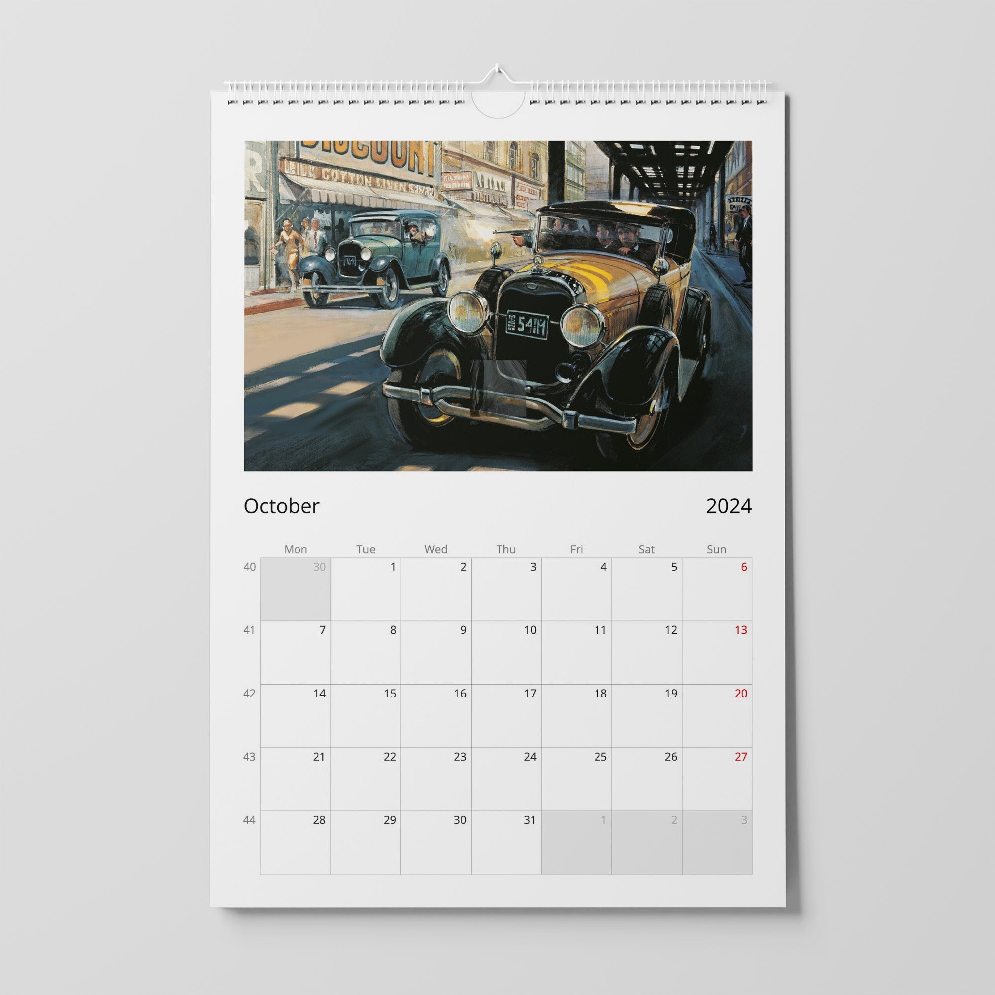 Auto art calendar 2024 - Transit Art