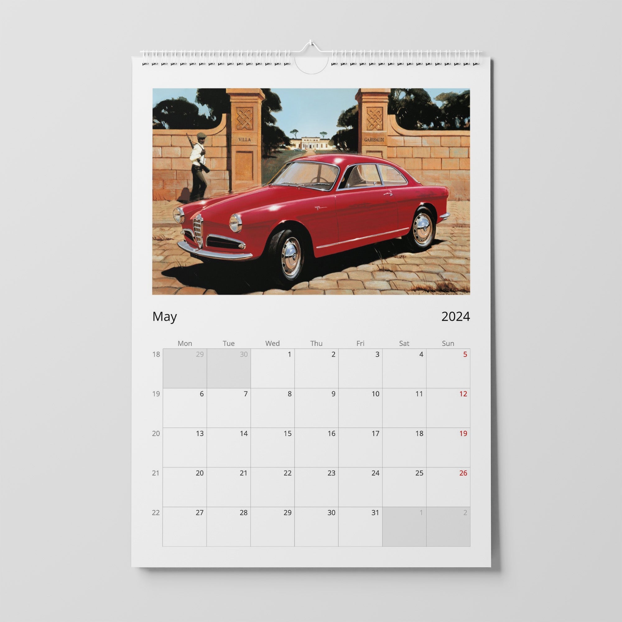 Auto art calendar 2024 - Transit Art