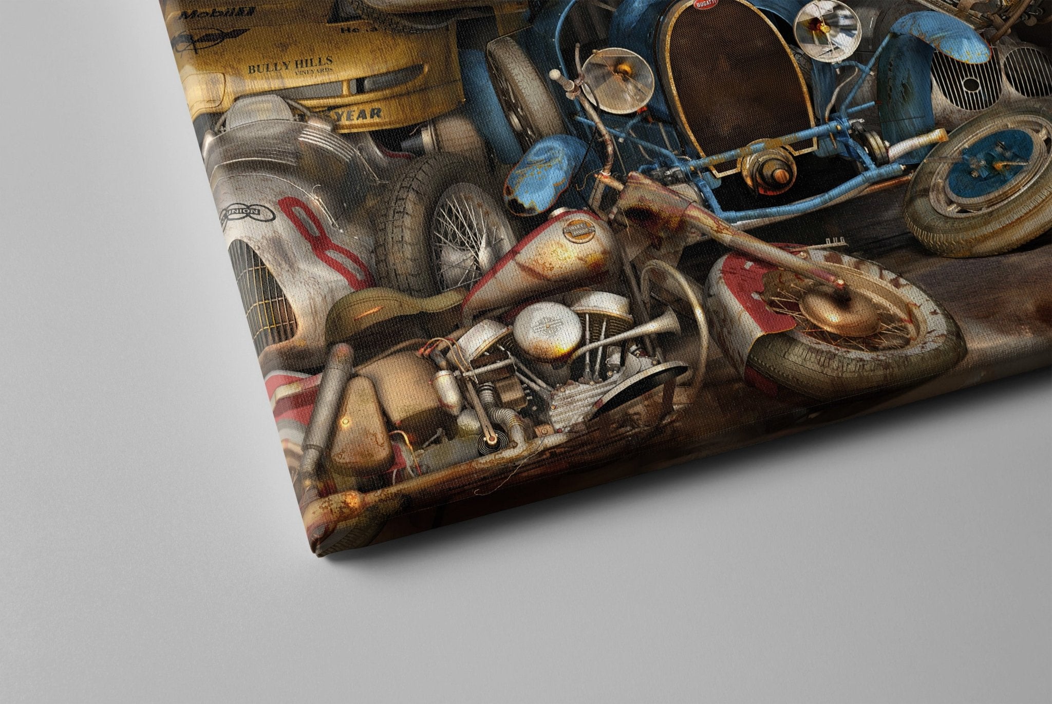 Auto haven - canvas - Transit Art