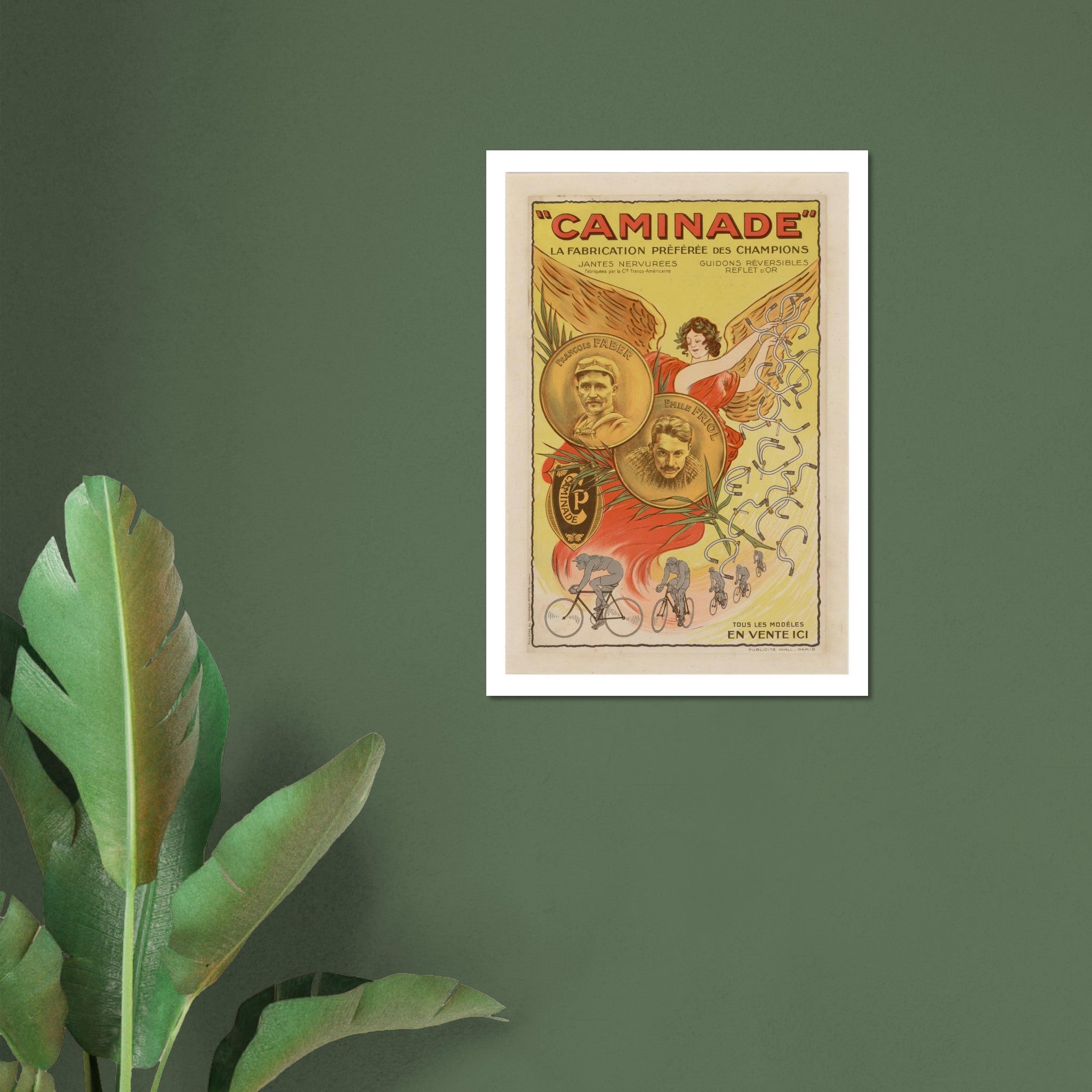 Caminade Bicycles Preferred Choice Of Champions - Transit Art