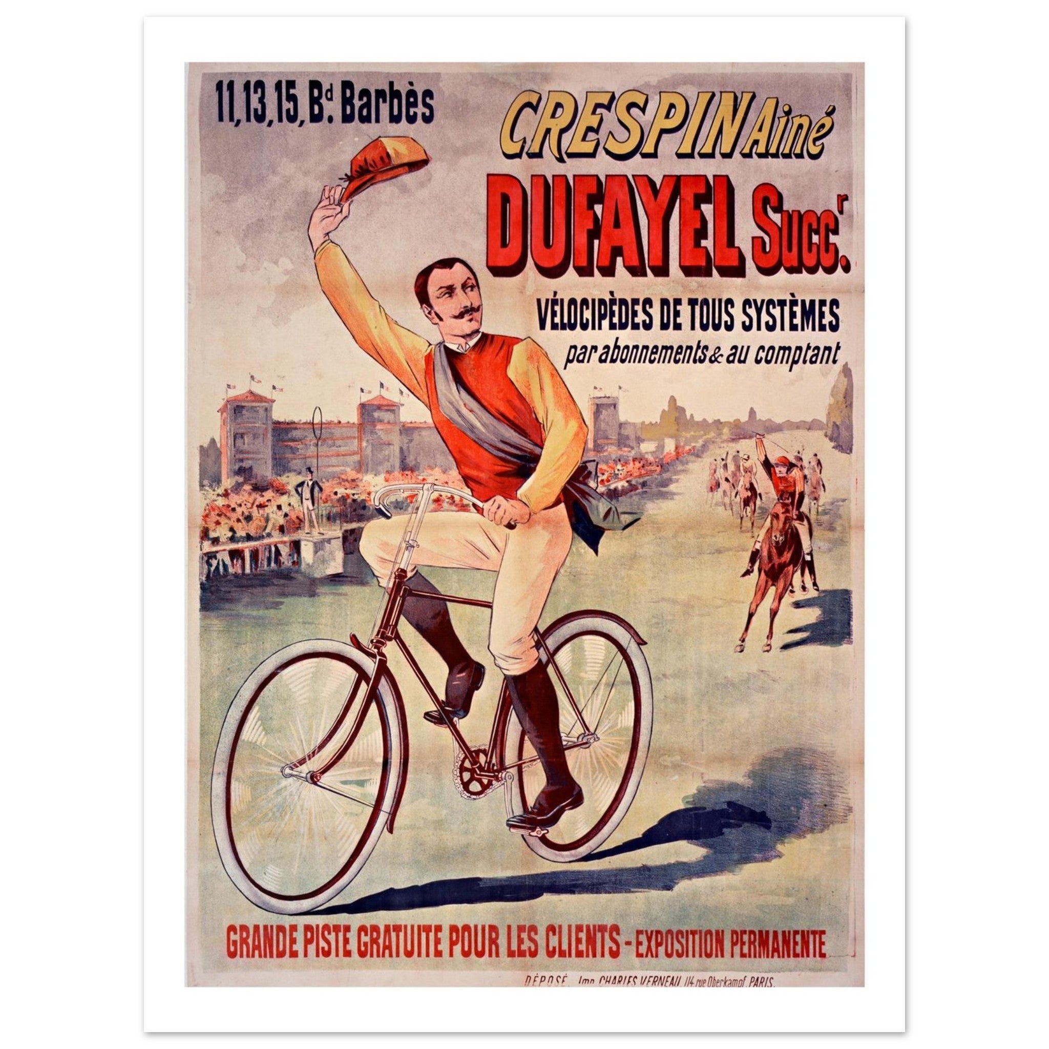 Crespin & Dufayel Cycles - The Bicycle for Everyone - Transit Art