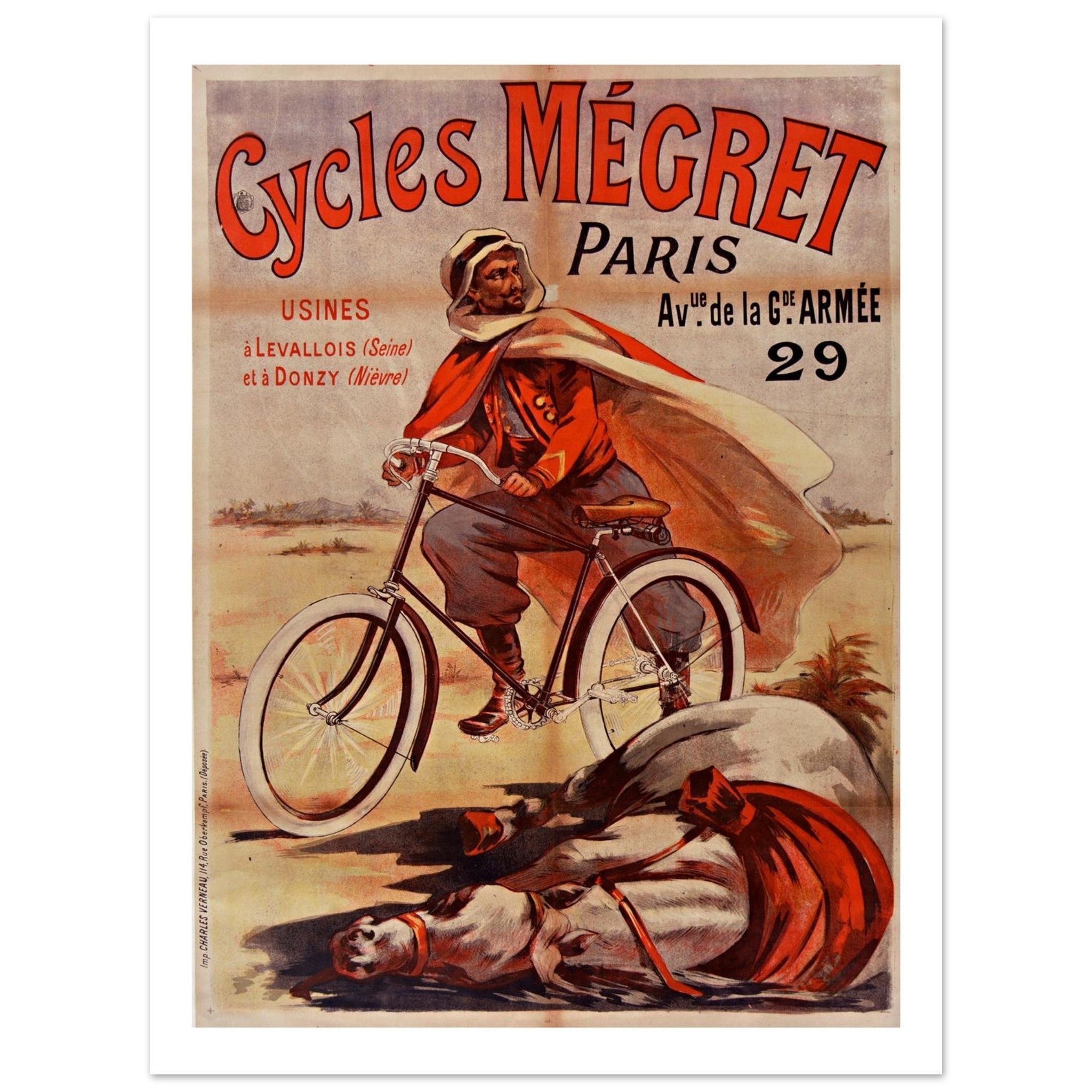 Cycles Mégret: Desert Speed and Prestige - Transit Art
