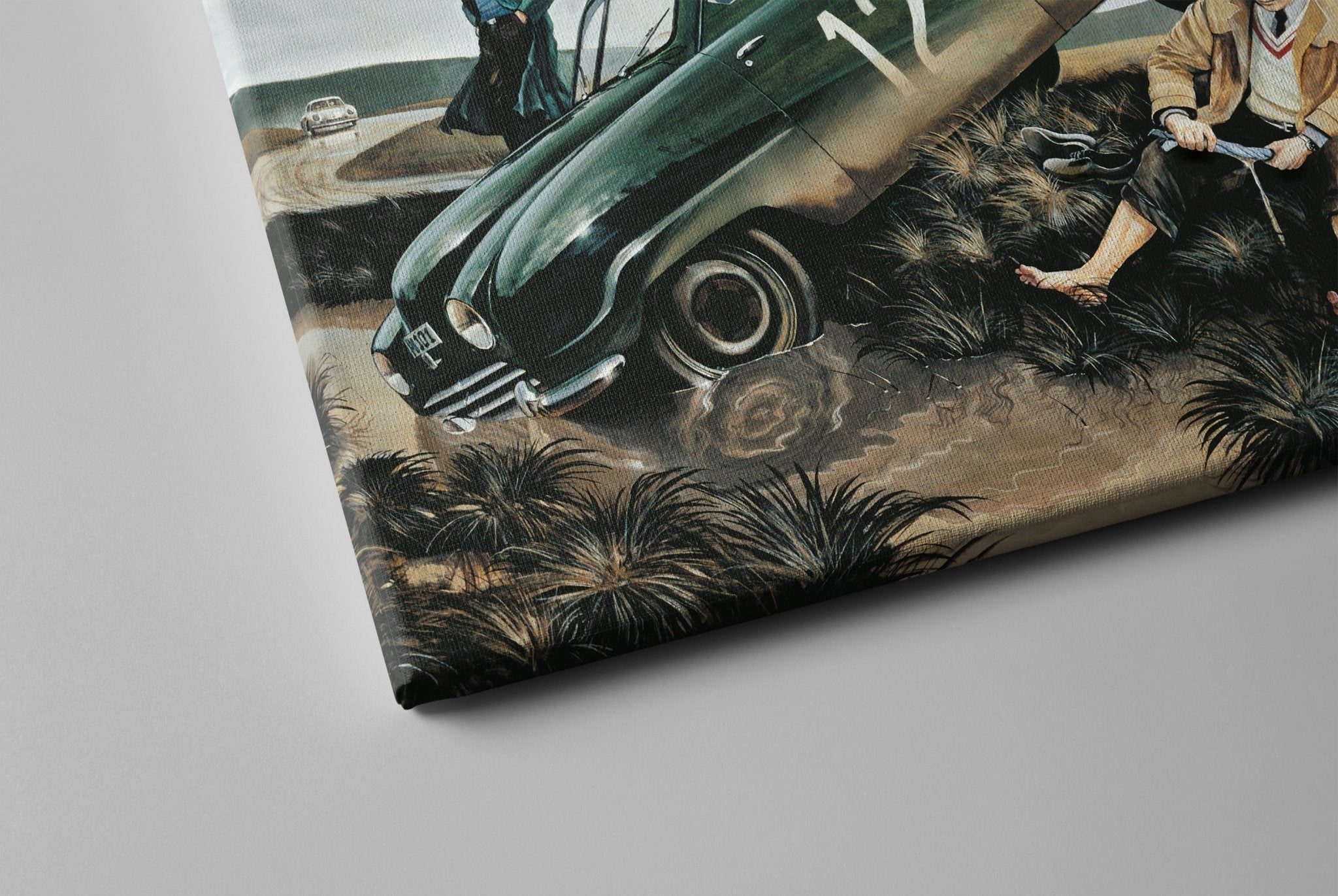 Erik Carlsson accident - canvas - Transit Art
