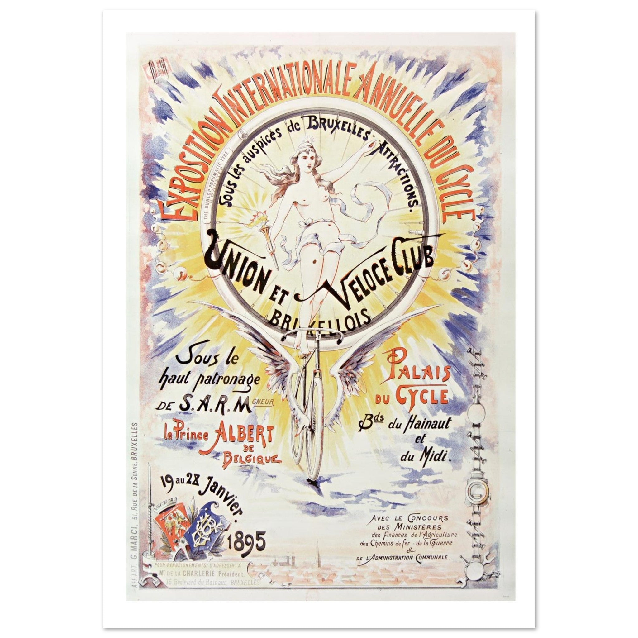 Exposition Internationale Annuelle du Cycle – 1895 - Transit Art