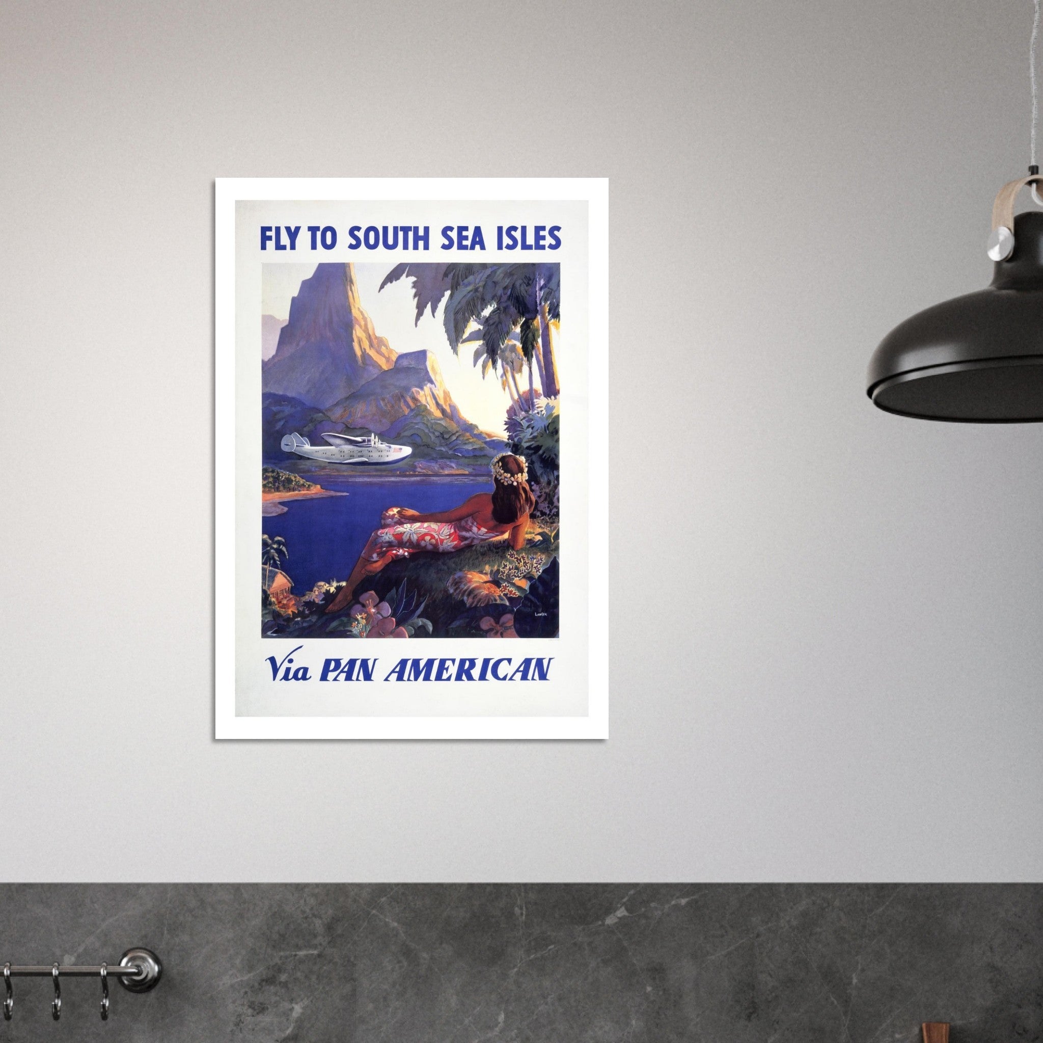 Fly to South Sea Isles – Pan American - Transit Art