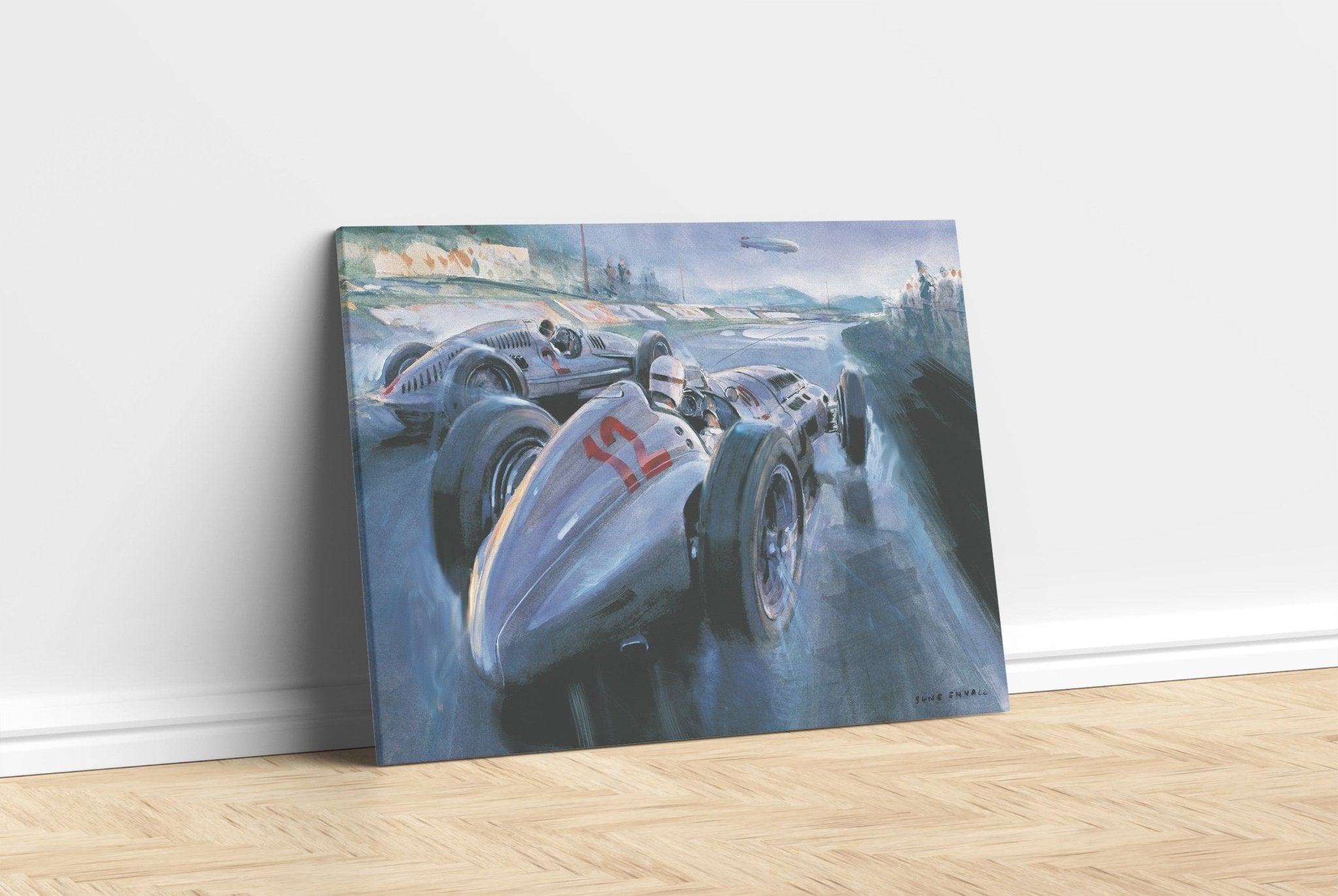 German Rivals - canvas - Transit Art