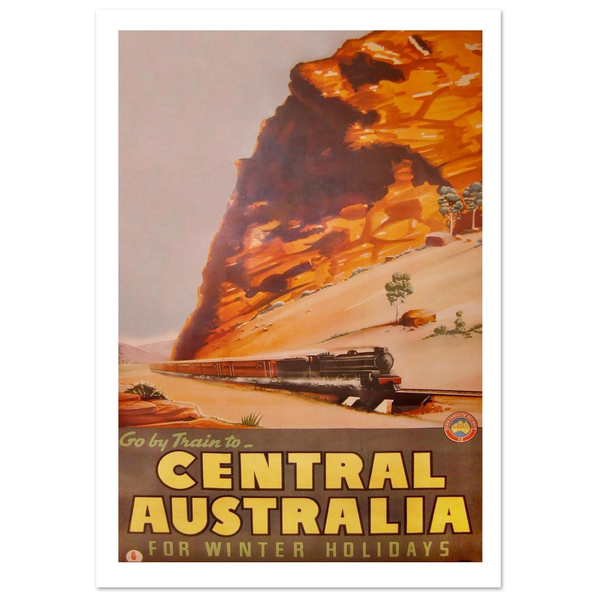 Go by Train to Central Australia – Winter Holidays - Transit Art
