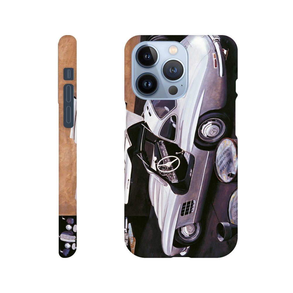 Mercedes 300 SL at Workshop - Mobile cover - Transit Art