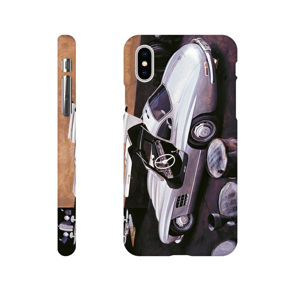 Mercedes 300 SL at Workshop - Mobile cover - Transit Art