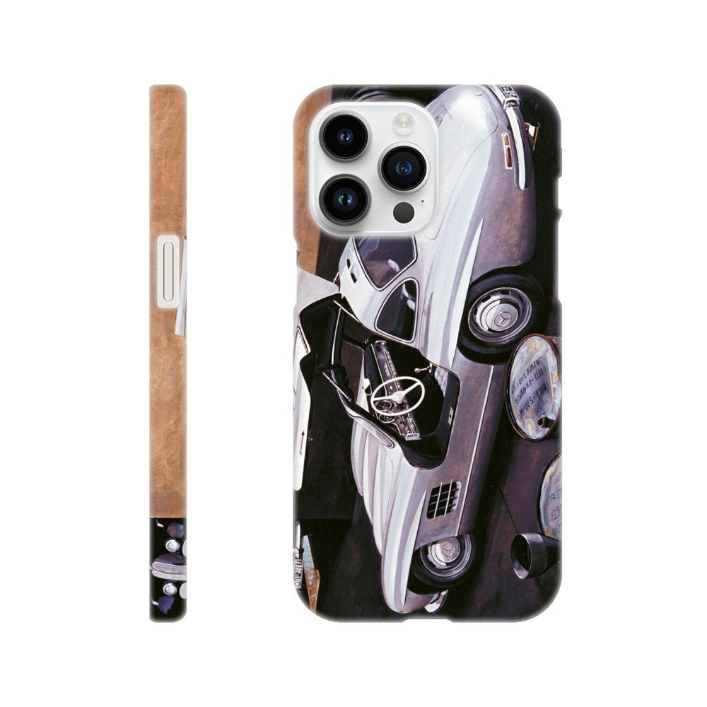 Mercedes 300 SL at Workshop - Mobile cover - Transit Art