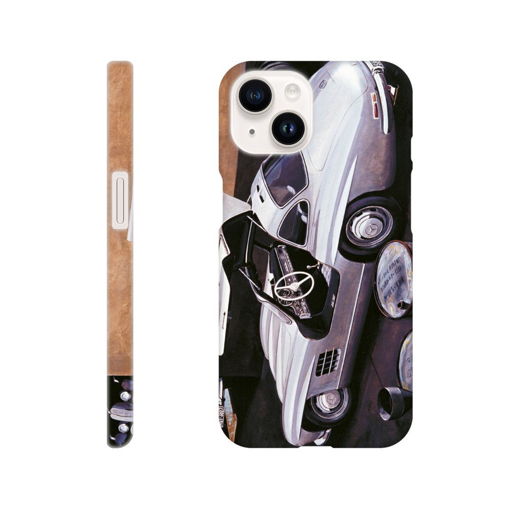 Mercedes 300 SL at Workshop - Mobile cover - Transit Art