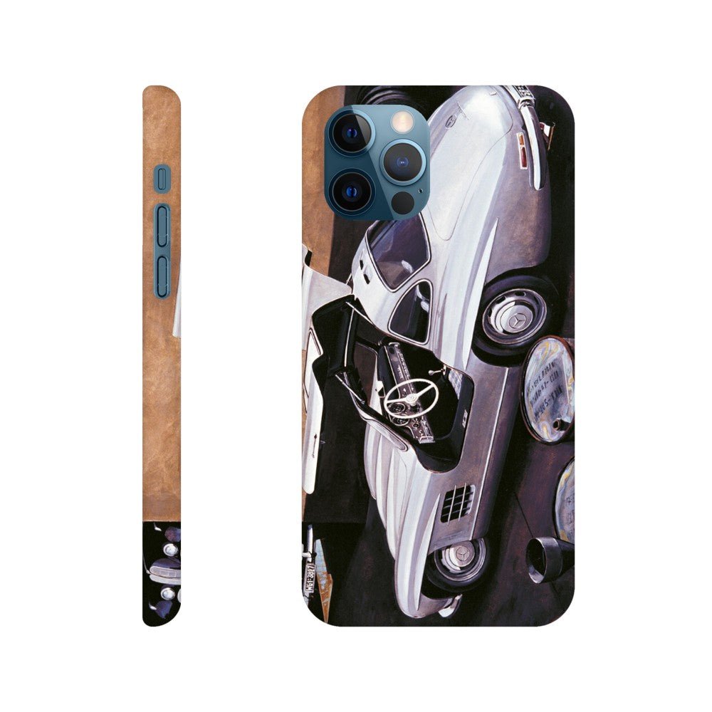 Mercedes 300 SL at Workshop - Mobile cover - Transit Art