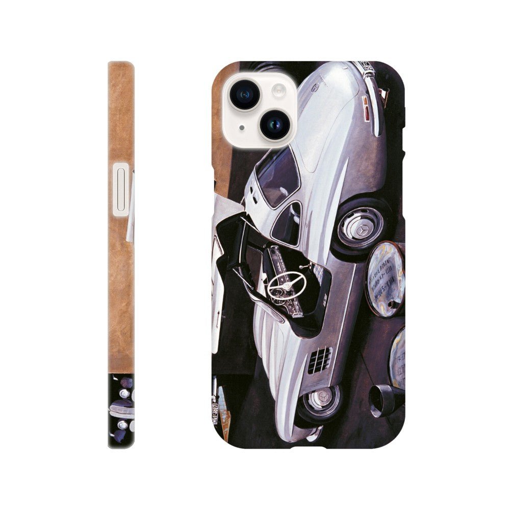 Mercedes 300 SL at Workshop - Mobile cover - Transit Art