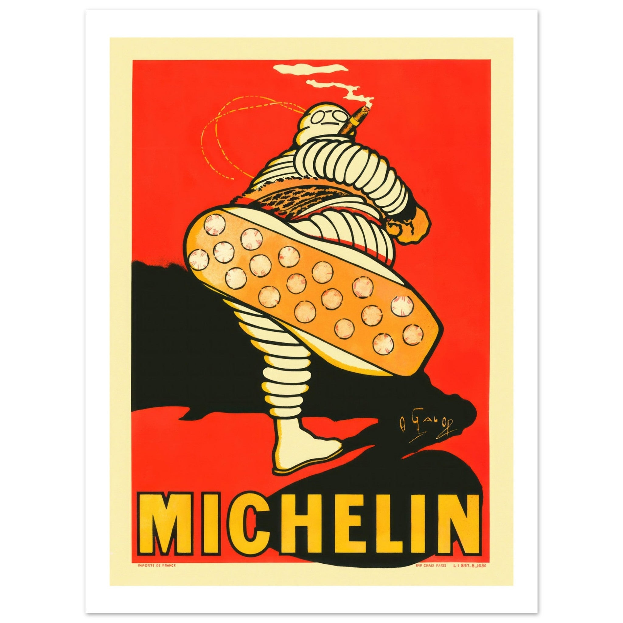 Michelin Bibendum Vintage - Transit Art
