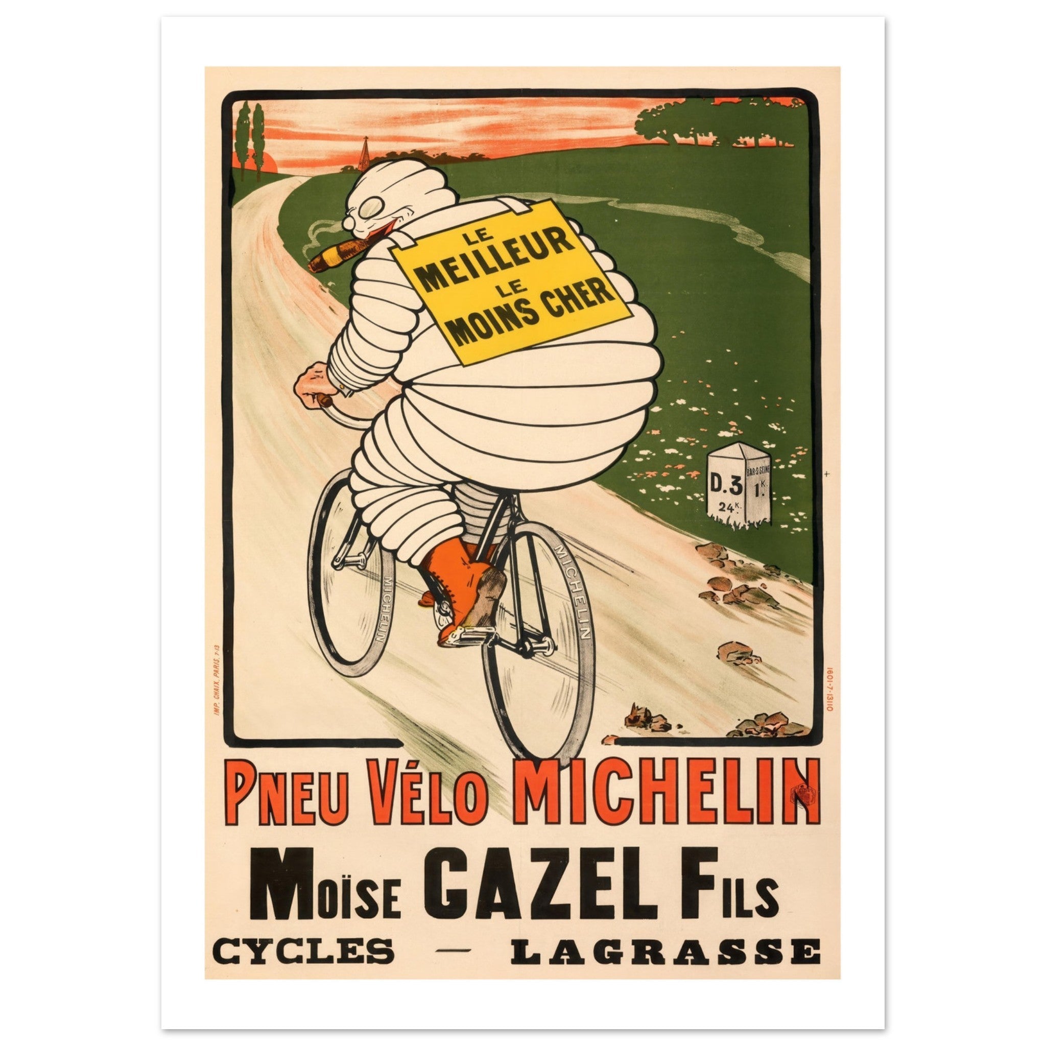 Michelin Bibendum Vintage IV - Transit Art