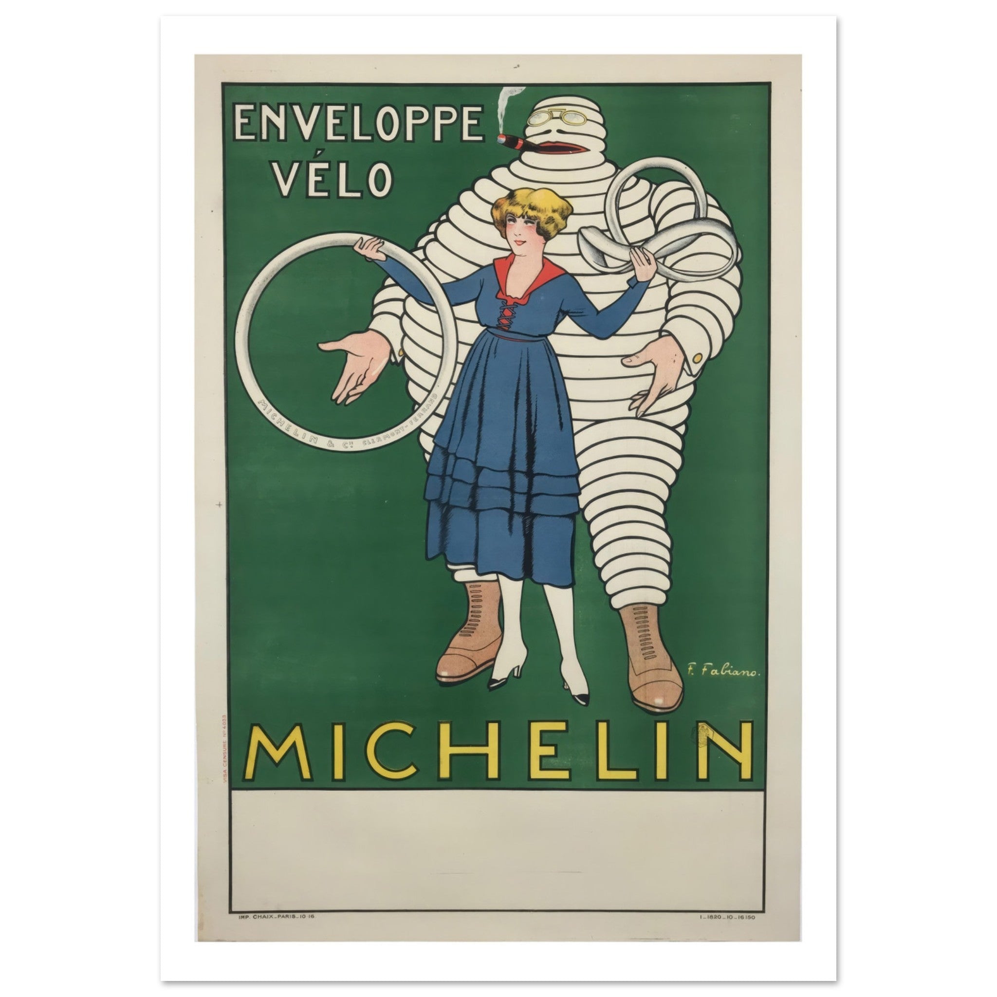 Michelin Bibendum Vintage IX - Transit Art