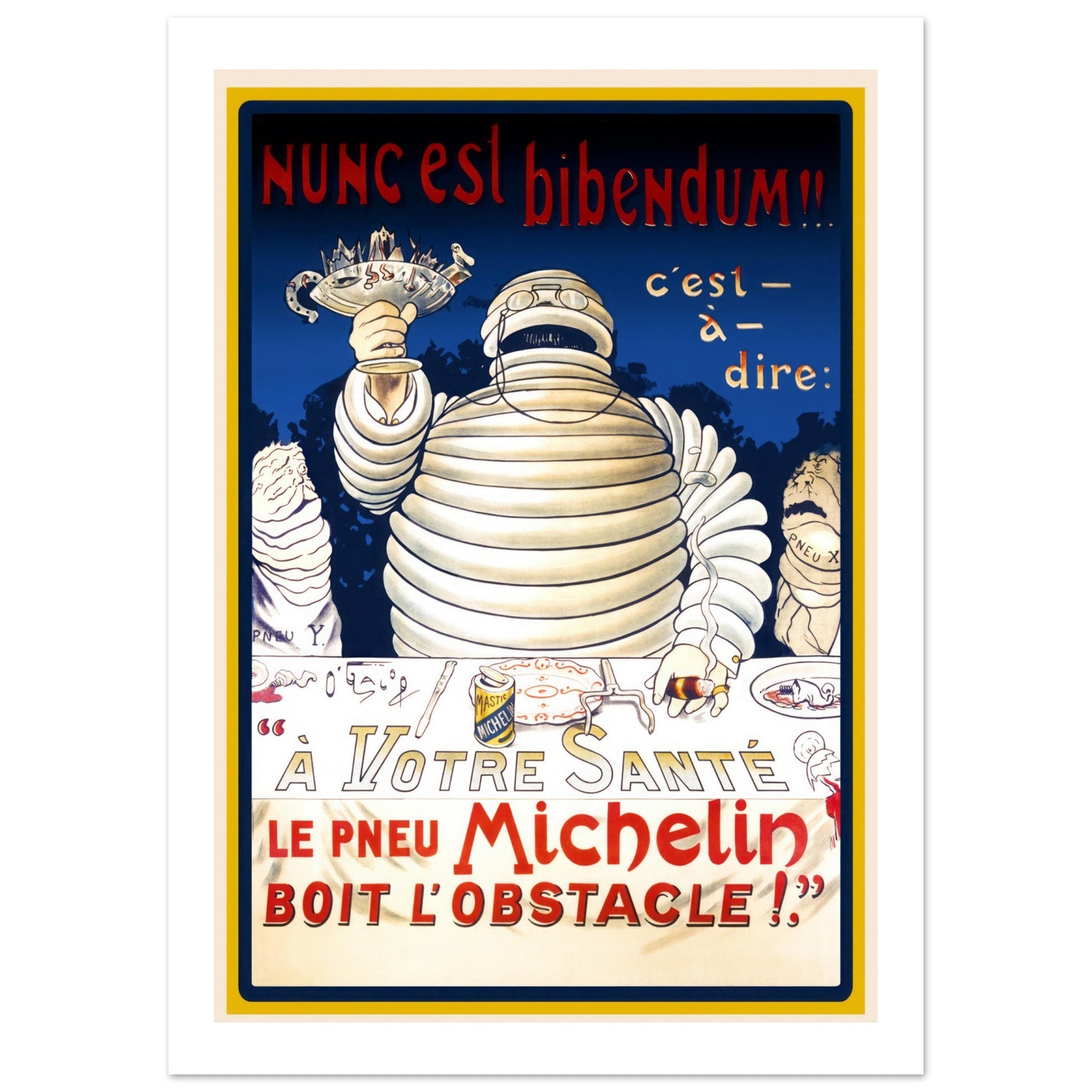 Michelin Bibendum Vintage X - Transit Art