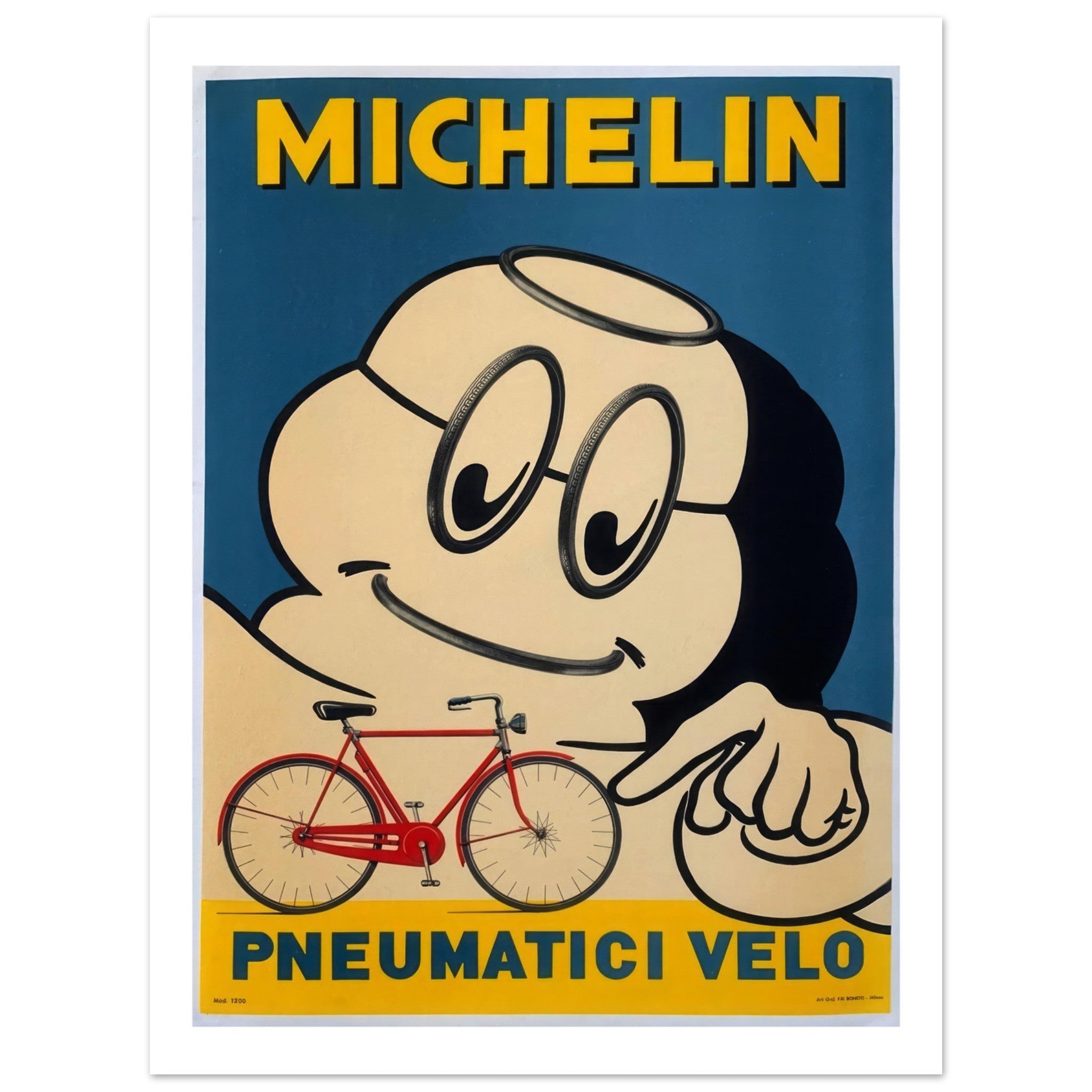Michelin Bibendum Vintage XIV - Transit Art