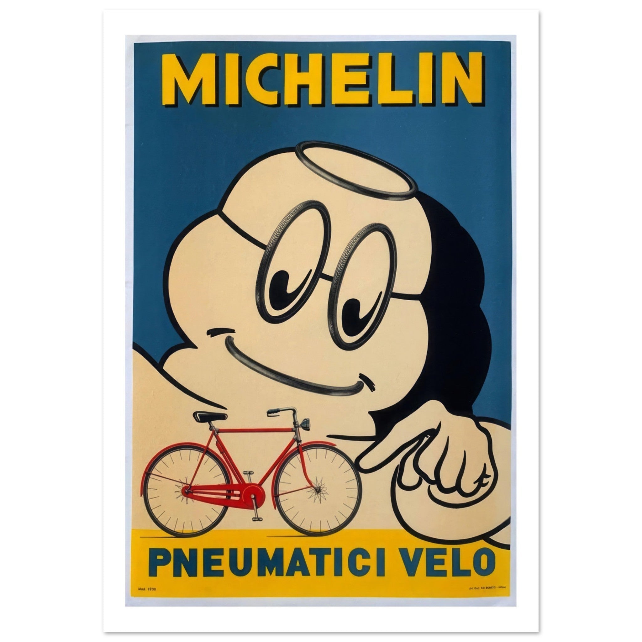 Michelin Bibendum Vintage XIV - Transit Art