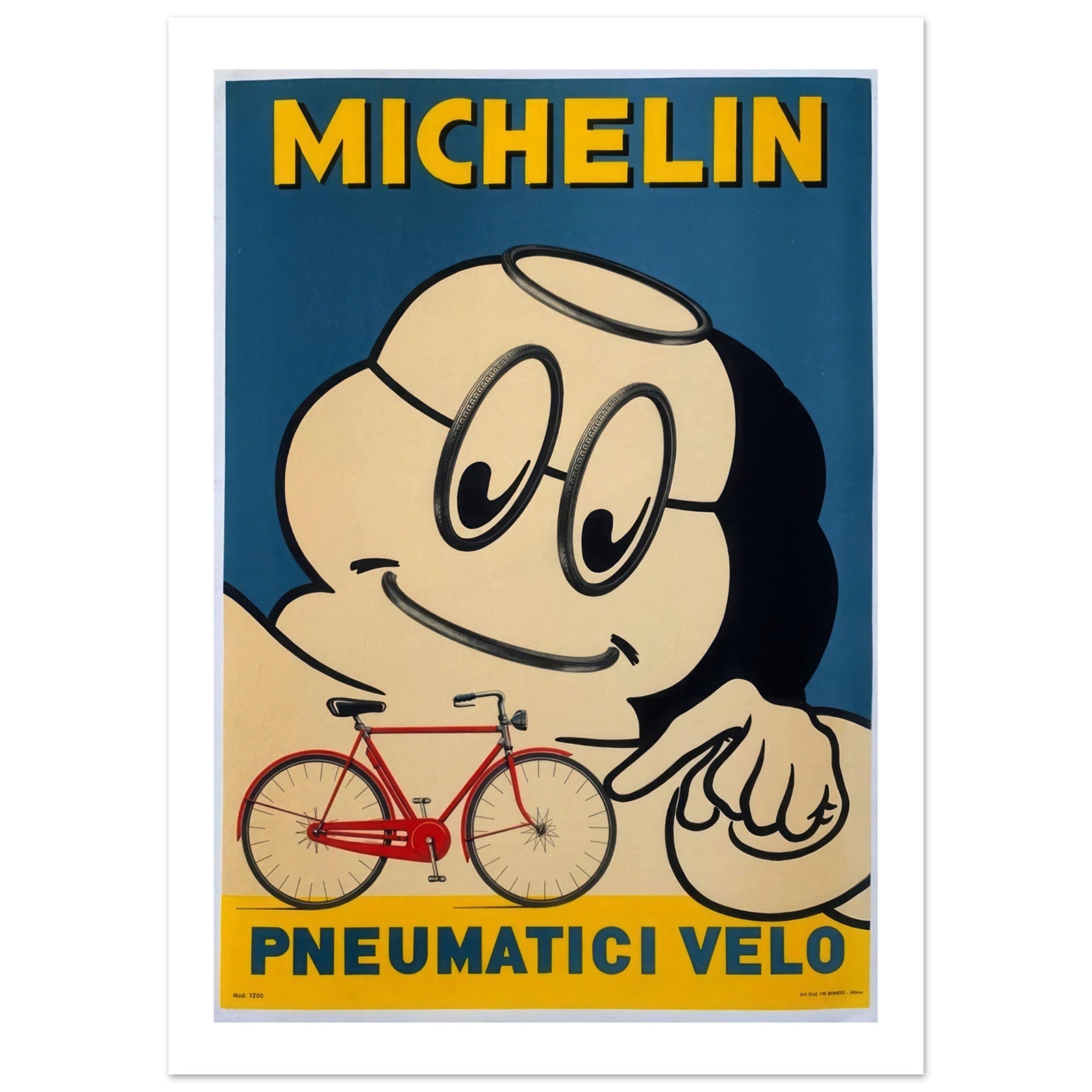 Michelin Bibendum Vintage XIV - Transit Art