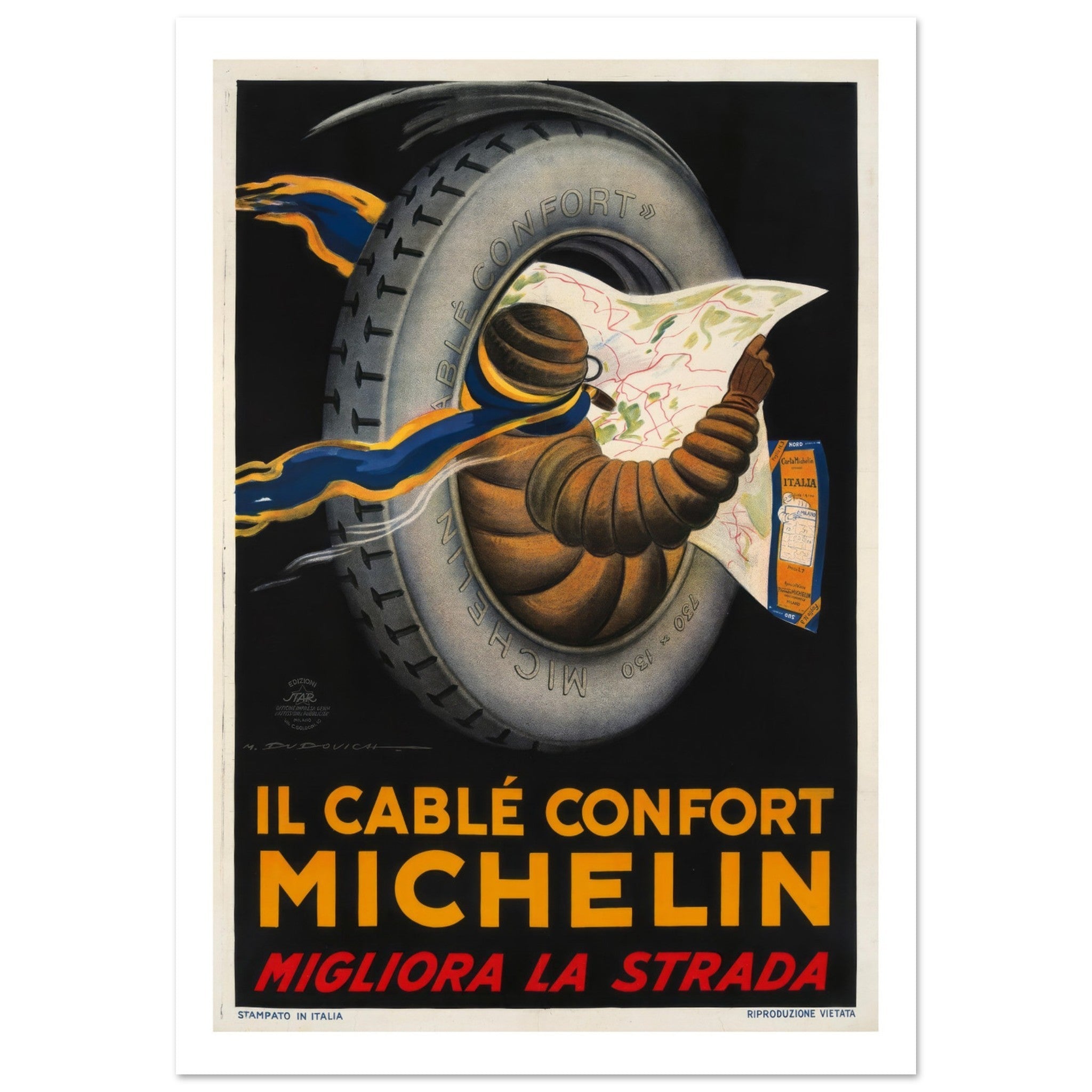Michelin Bibendum Vintage XV - Transit Art