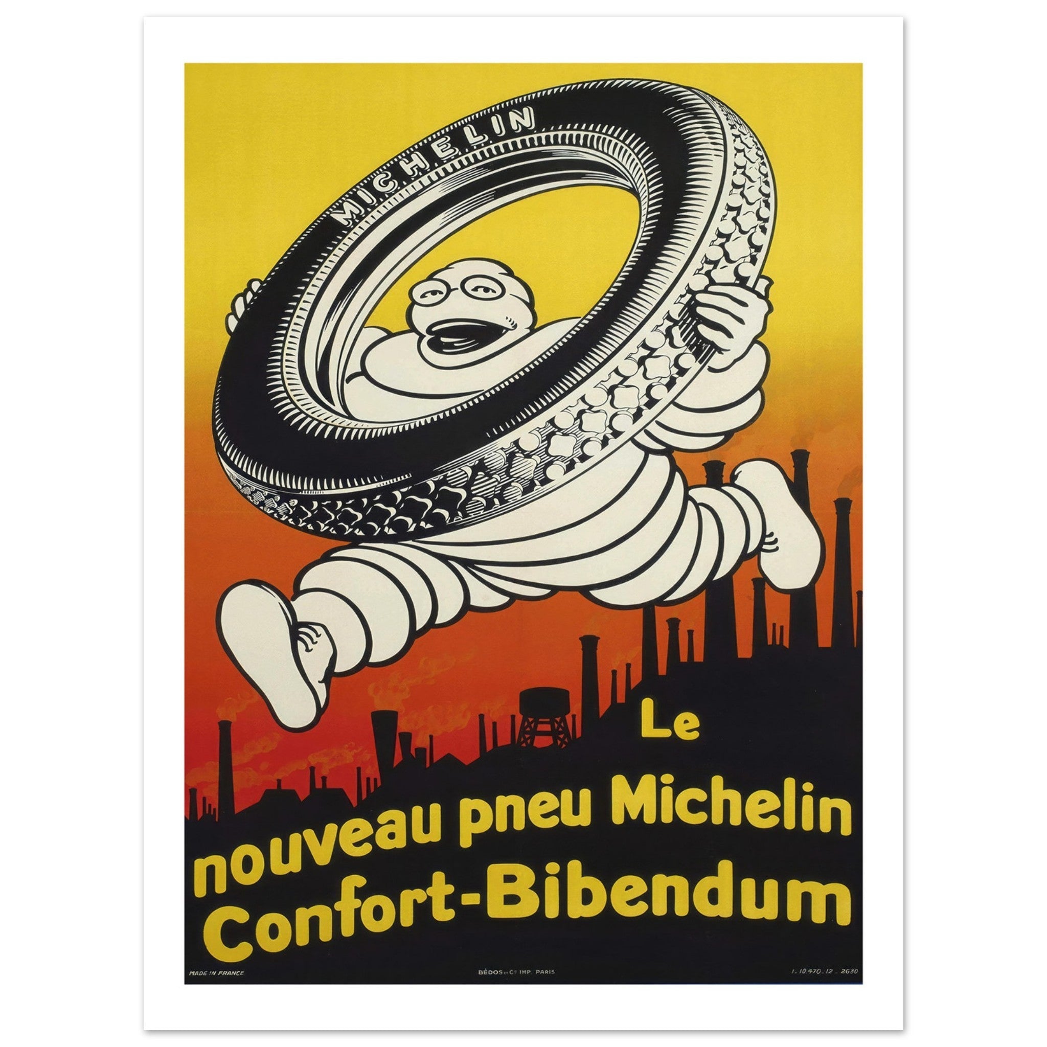 Michelin Bibendum Vintage XVI - Transit Art