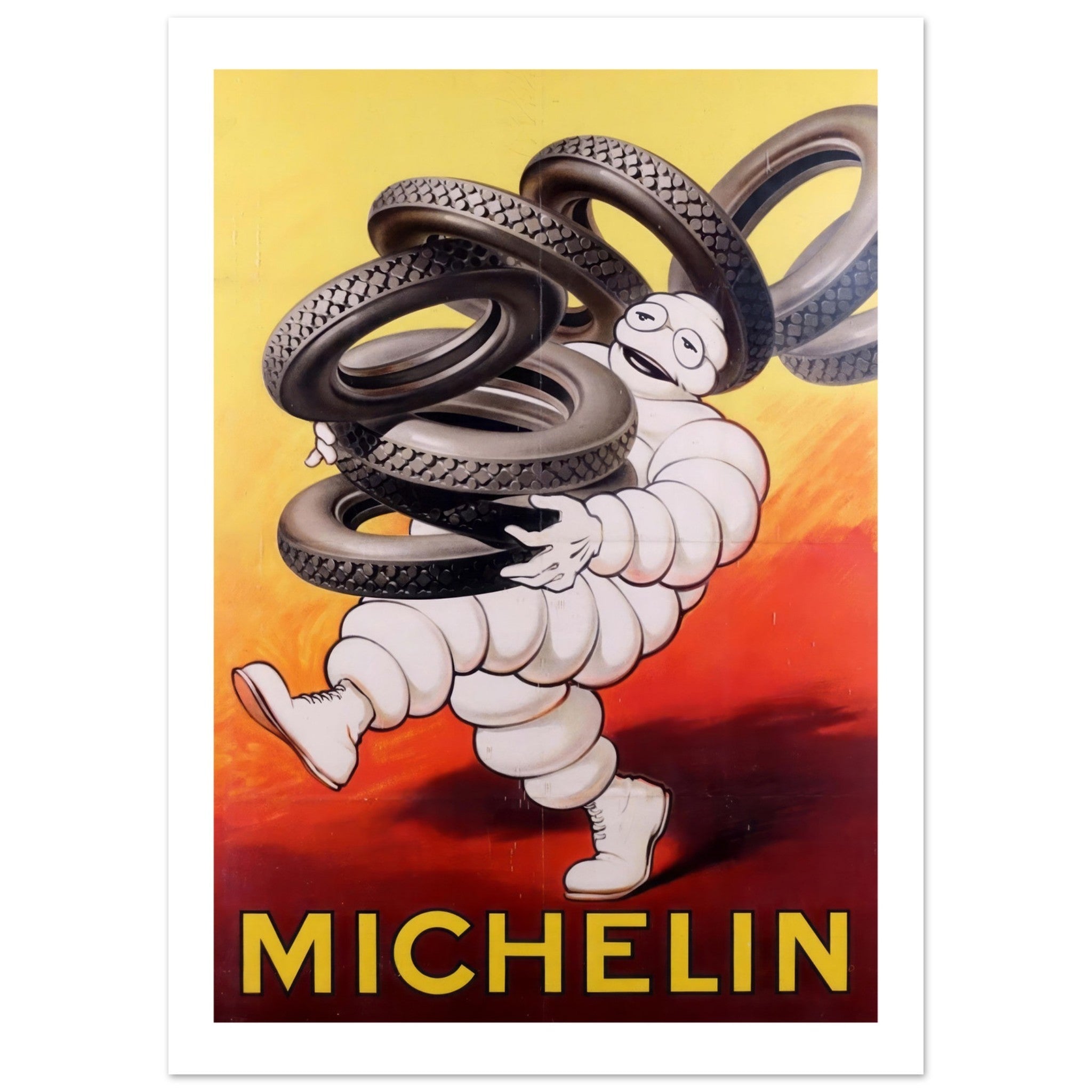 Michelin Bibendum Vintage XXI - Transit Art