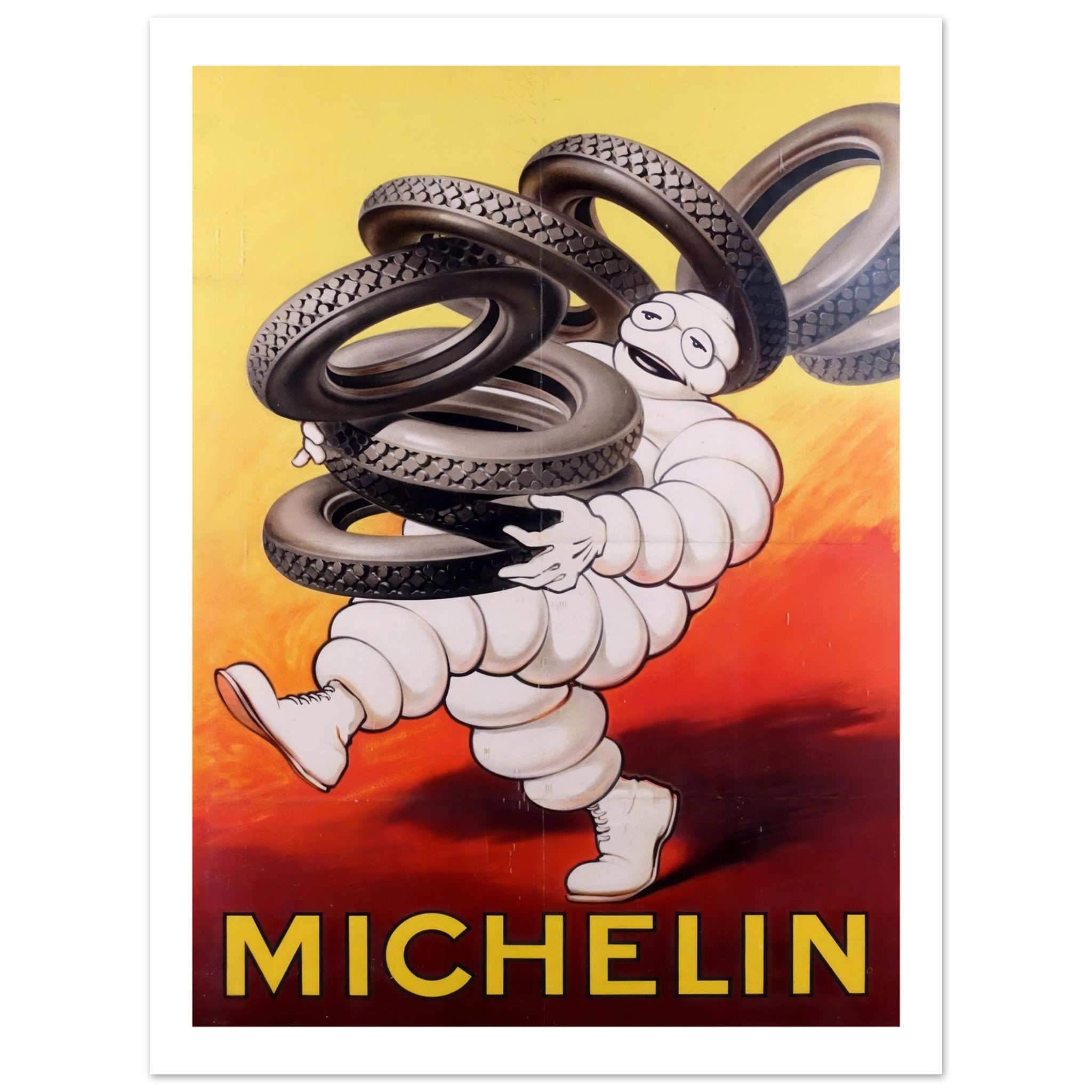 Michelin Bibendum Vintage XXI - Transit Art