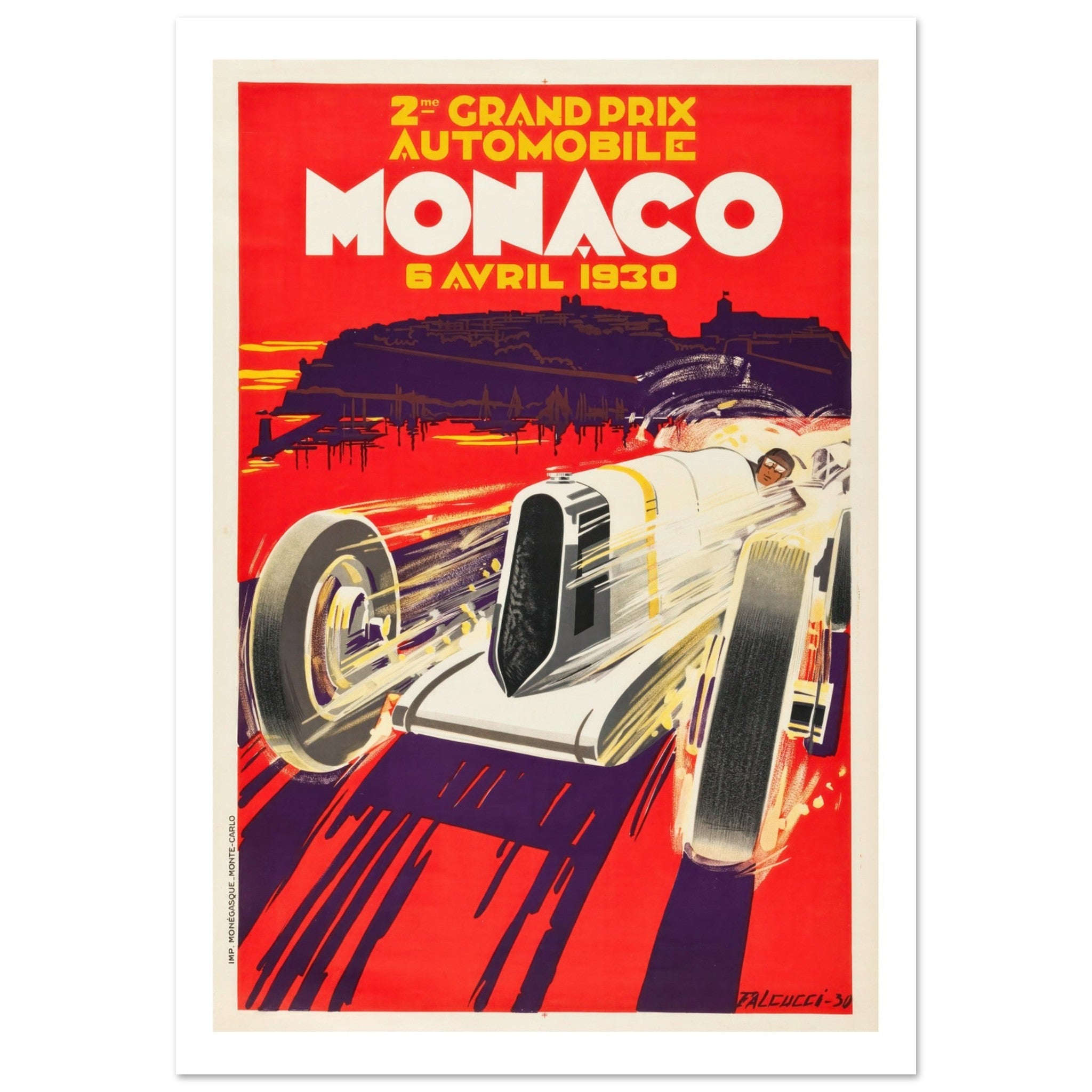 Monaco Grand Prix 1930 - Transit Art