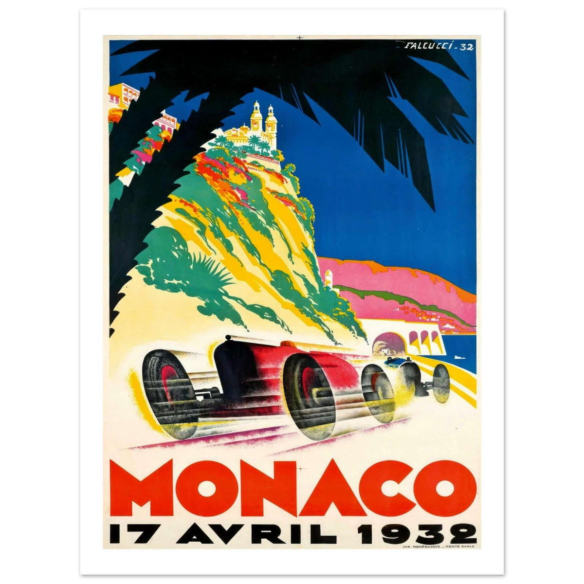Monaco Grand Prix 1932 - Transit Art