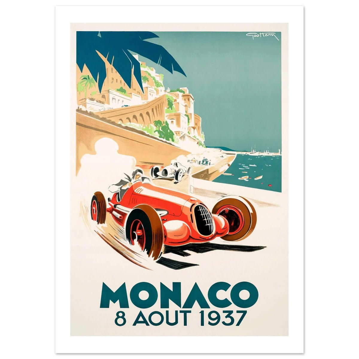 Monaco Grand Prix 1937 - Transit Art