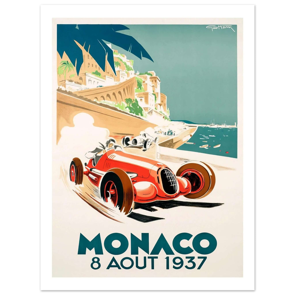 Monaco Grand Prix 1937 - Transit Art