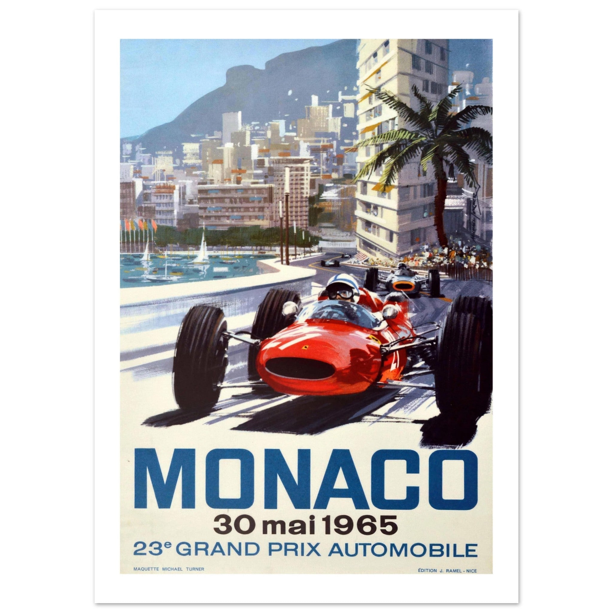 Monaco Grand Prix 1965 - Transit Art