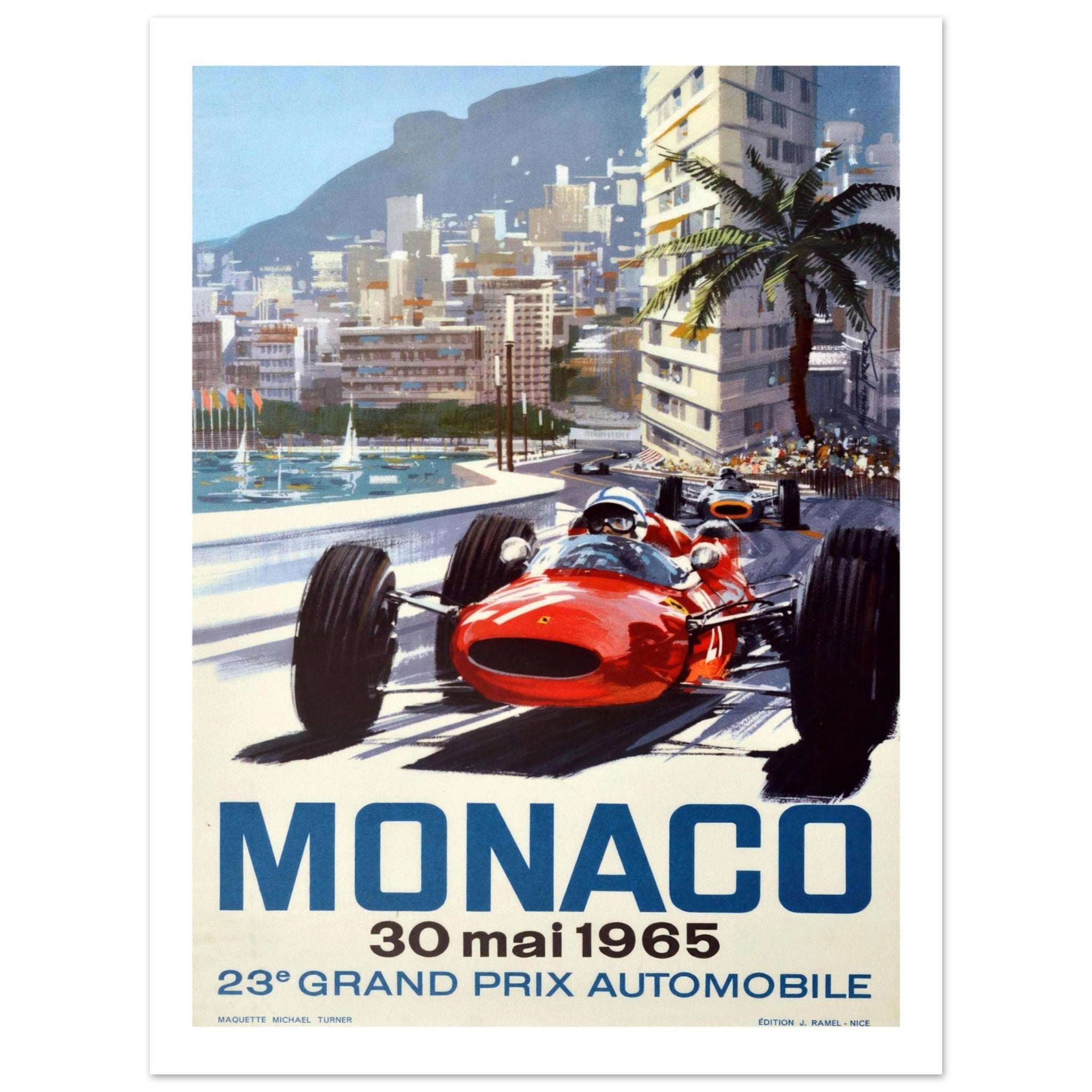 Monaco Grand Prix 1965 - Transit Art
