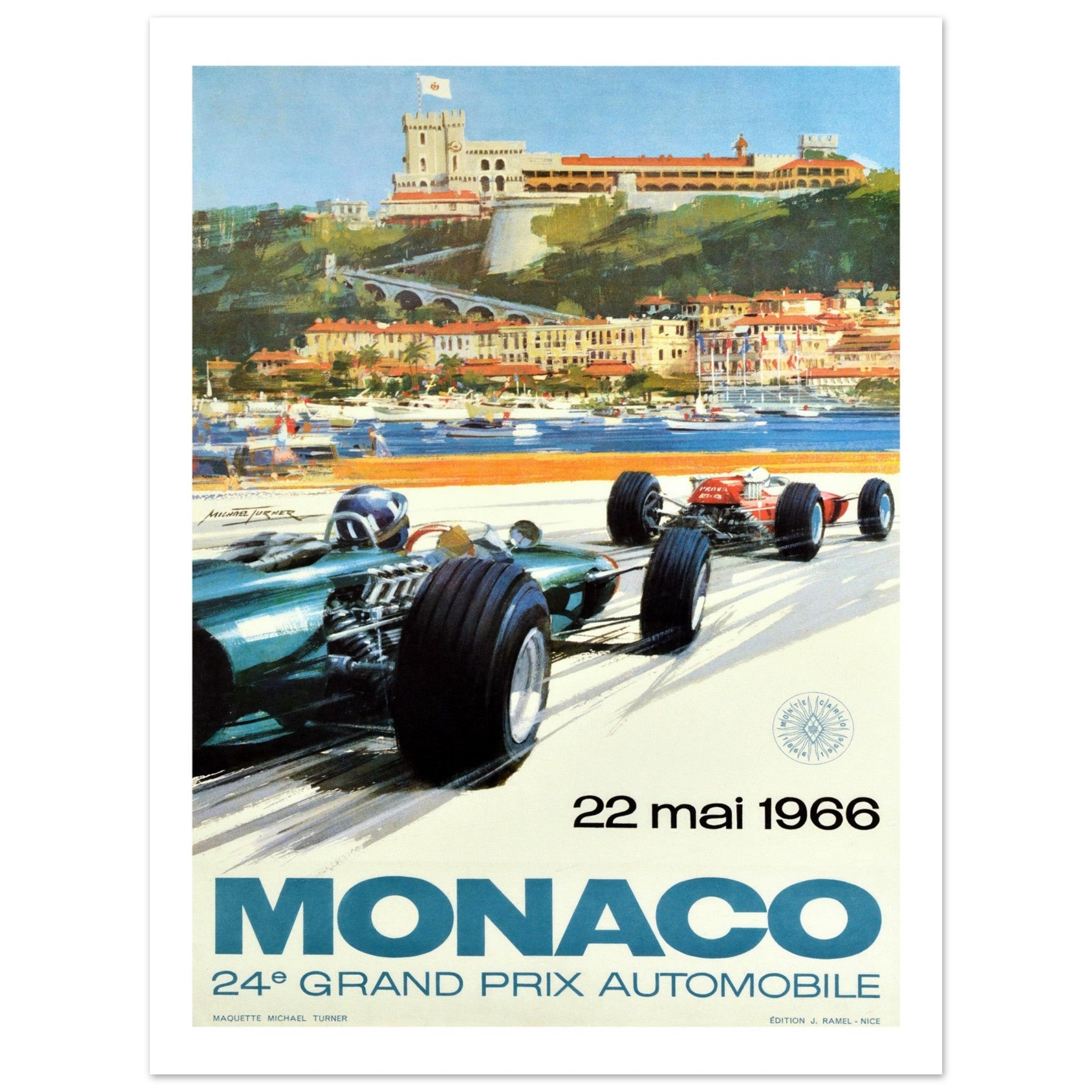 Monaco Grand Prix 1966 - Transit Art