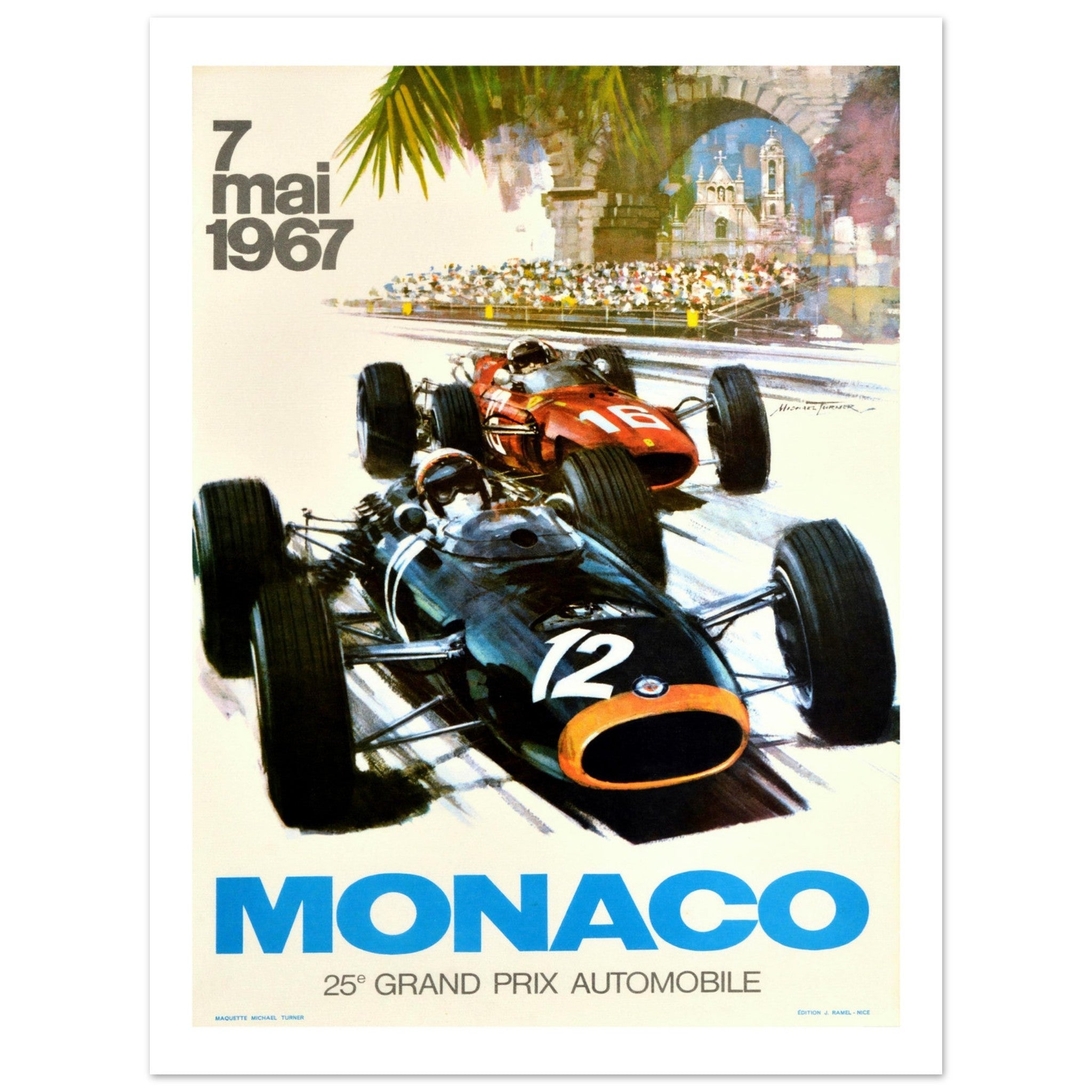 Monaco Grand Prix 1967 - Transit Art