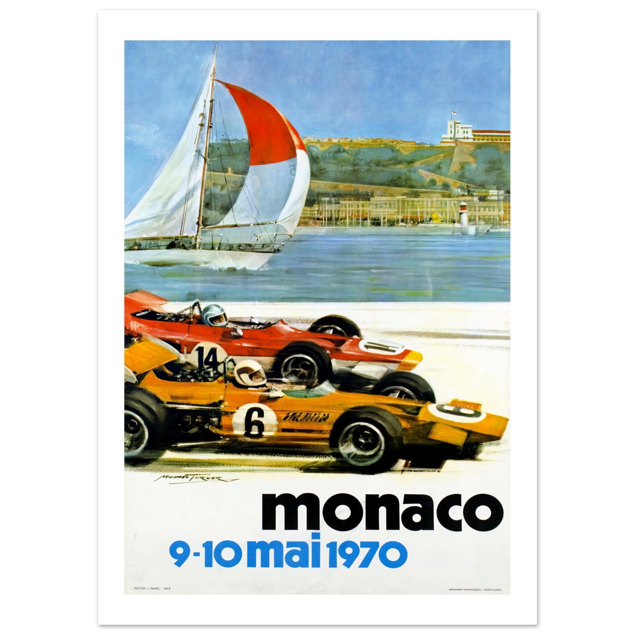 Monaco Grand Prix 1970 - Transit Art