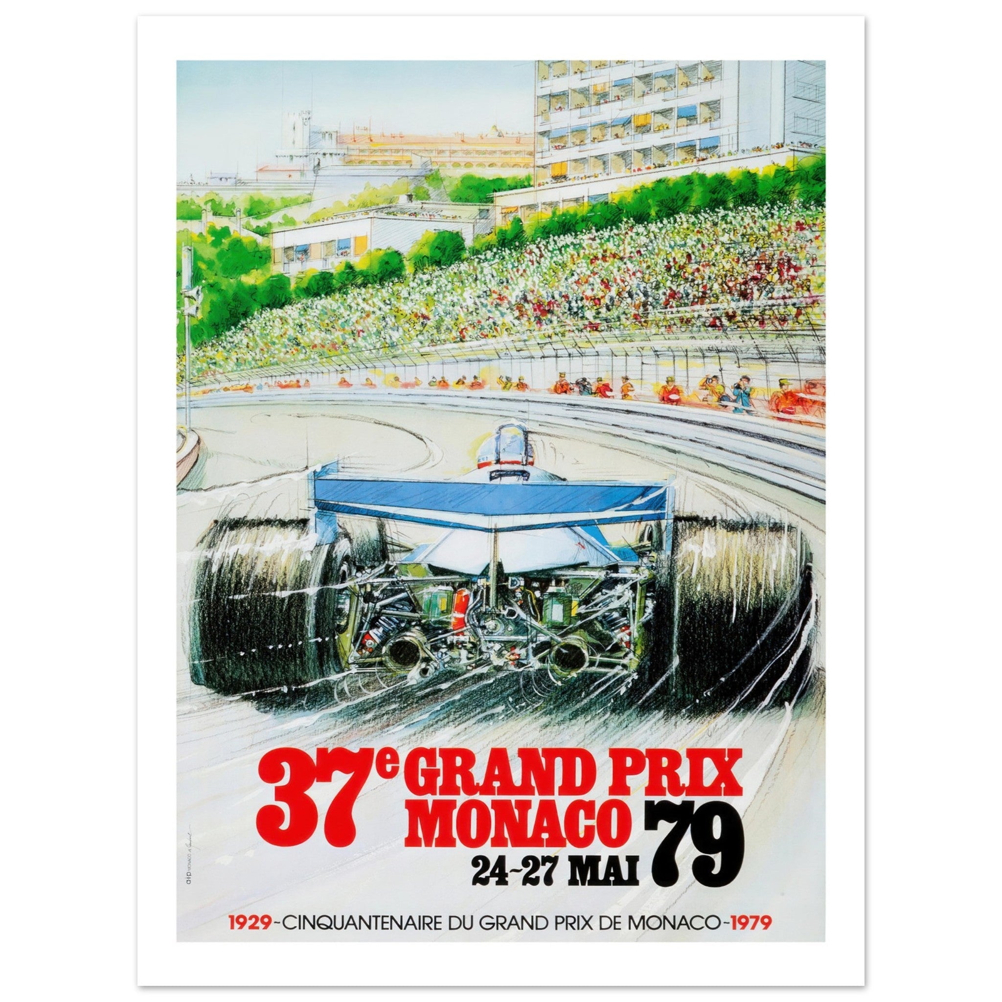 Monaco Grand Prix 1979 - Transit Art