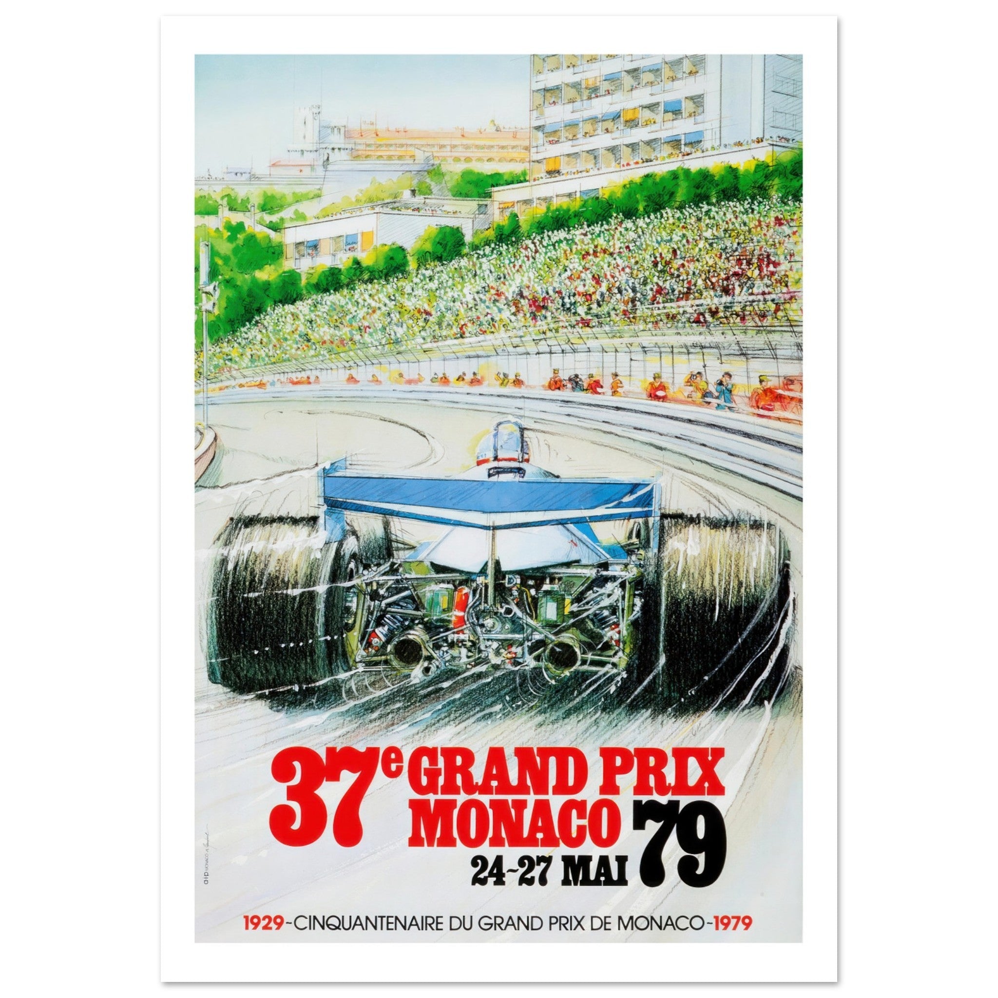 Monaco Grand Prix 1979 - Transit Art