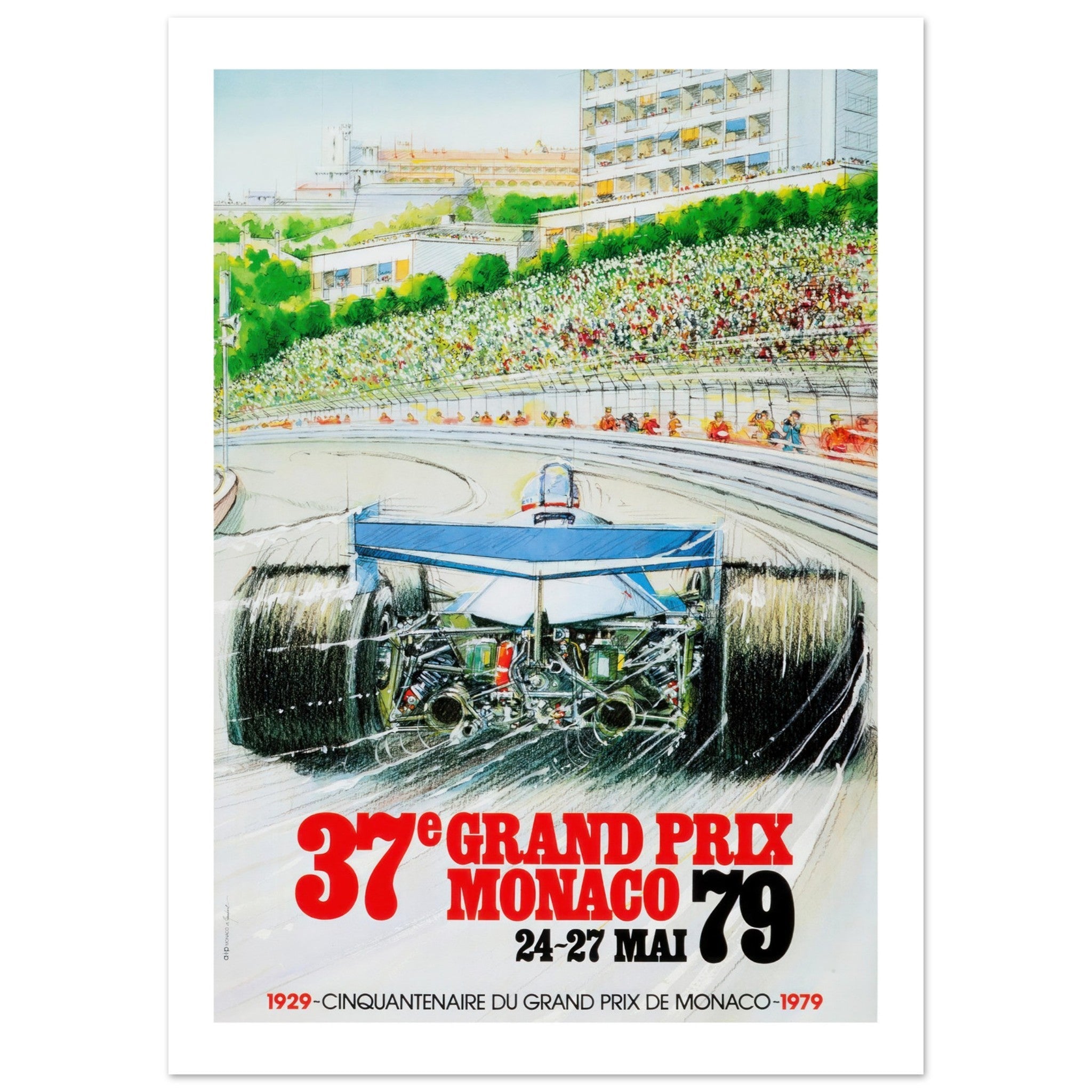 Monaco Grand Prix 1979 - Transit Art