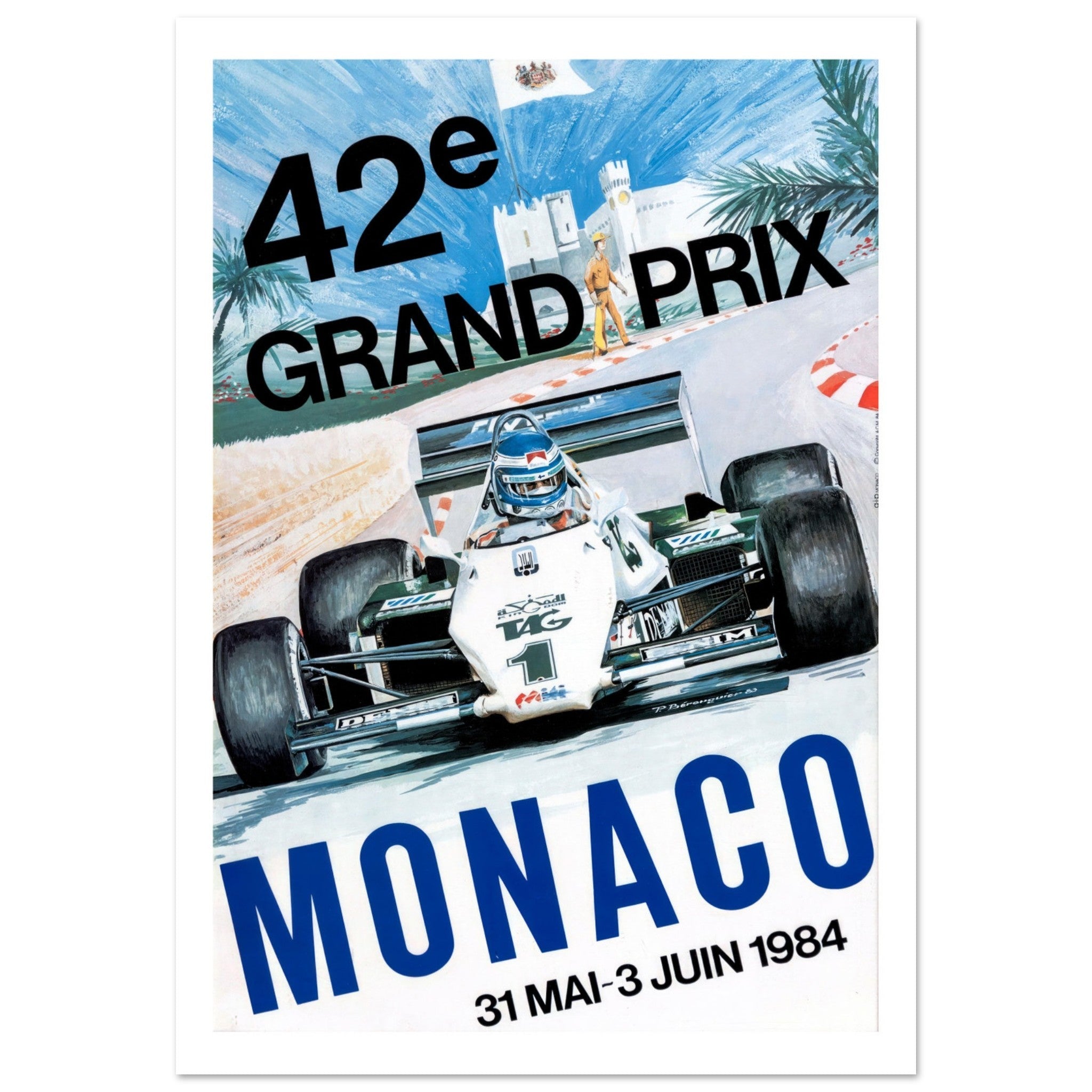 Monaco Grand Prix 1984 - Transit Art
