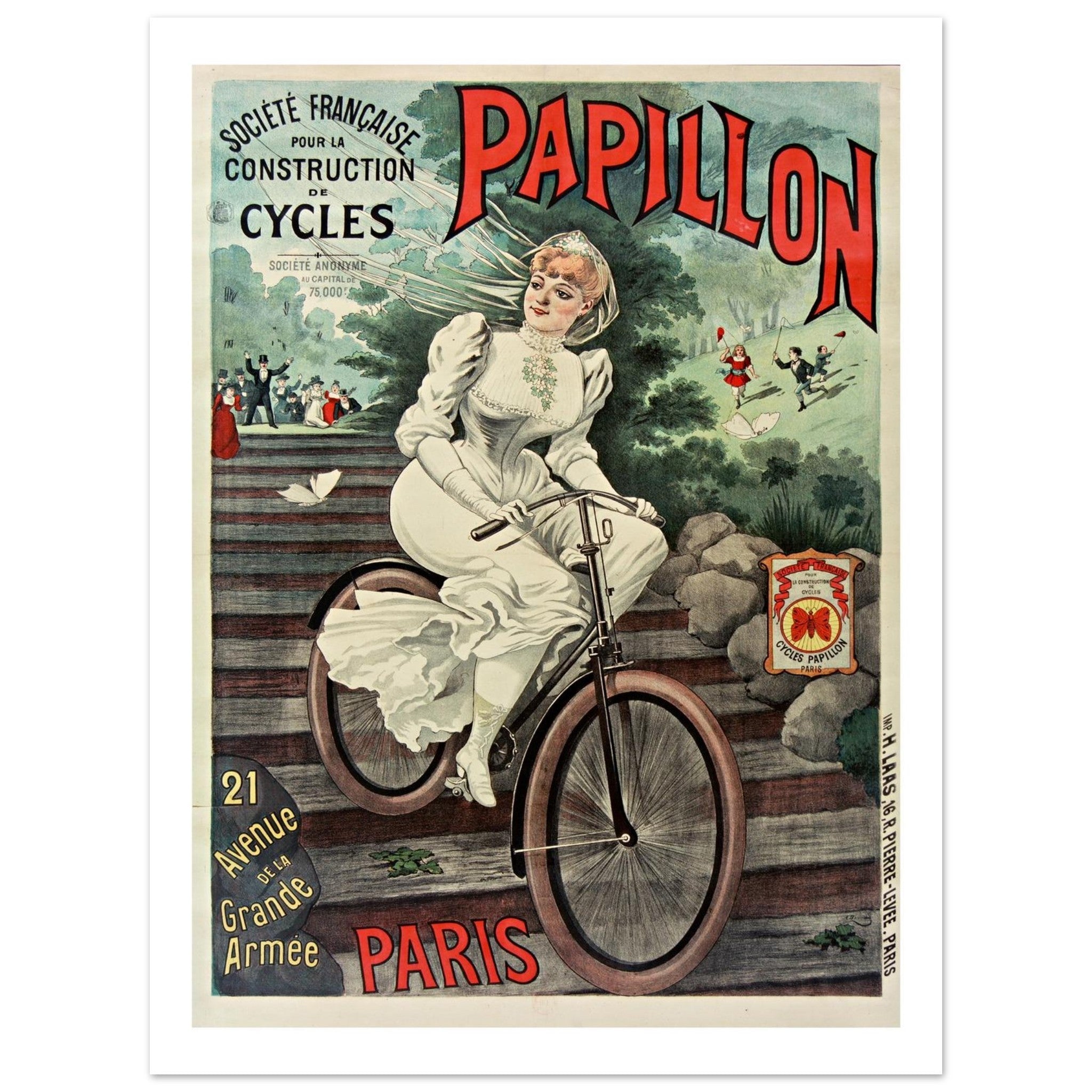 Papillon Cycles: Elegance in Motion - Transit Art