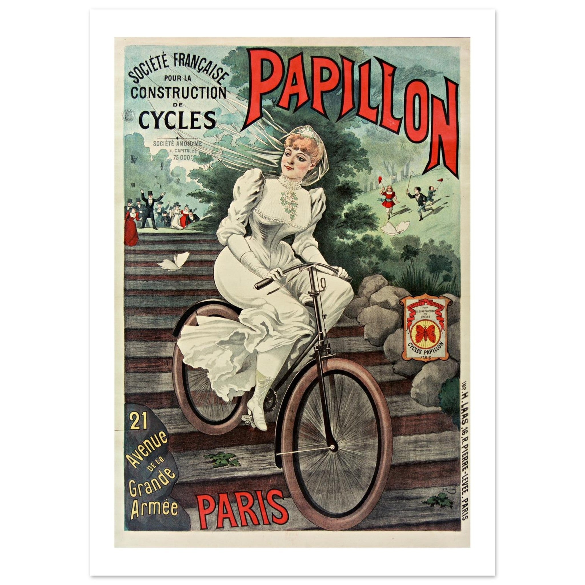 Papillon Cycles: Elegance in Motion - Transit Art