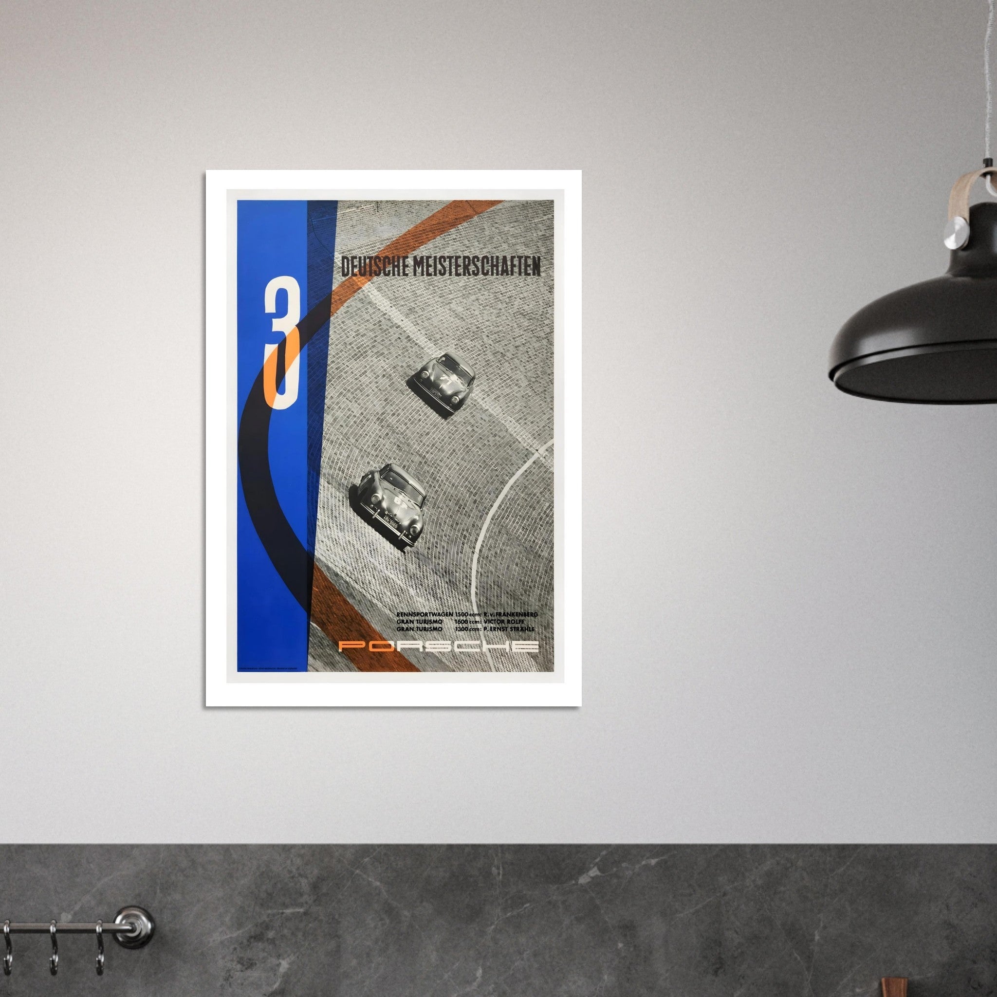 Porsche Deutsche Meisterschaften 30 Championships Poster - Transit Art