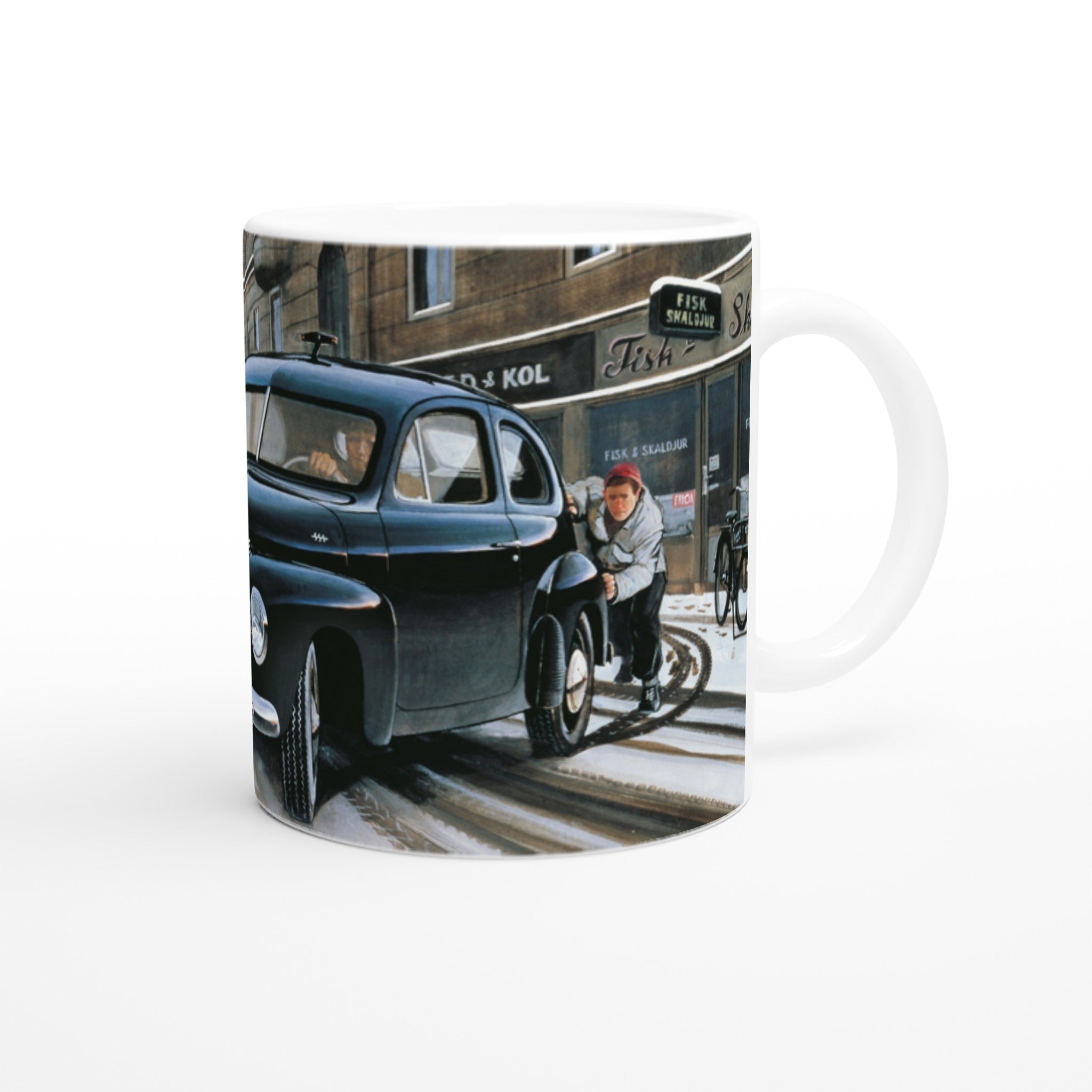 Stockholm Winter - Mug - Transit Art